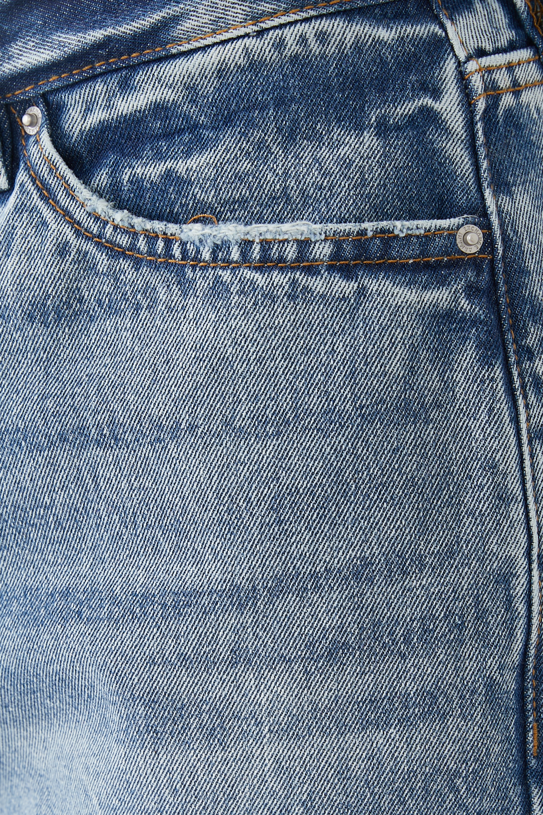 Mid-Wash Boyfriend Jeans