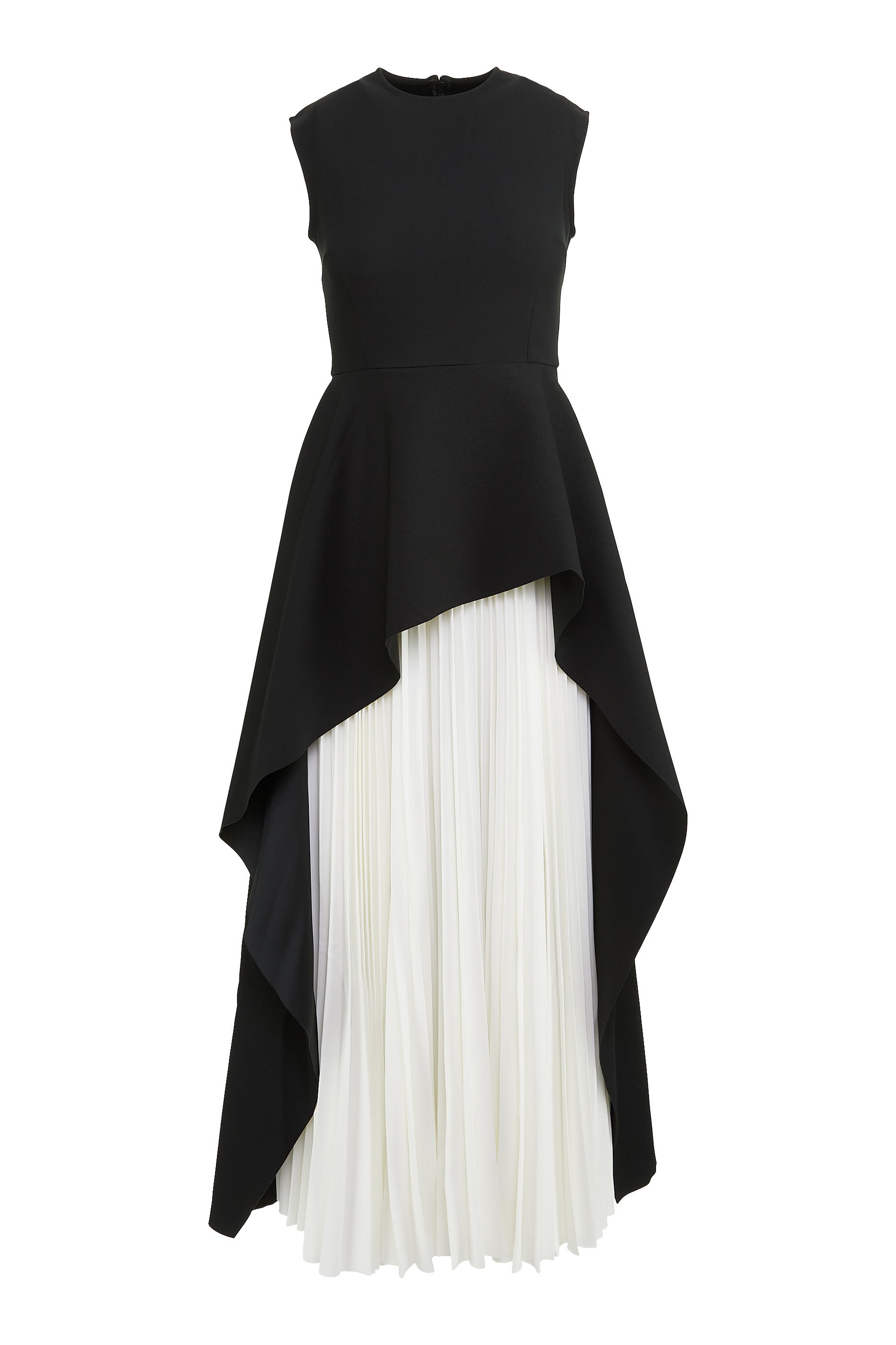 Severny Pleated Midi Dress