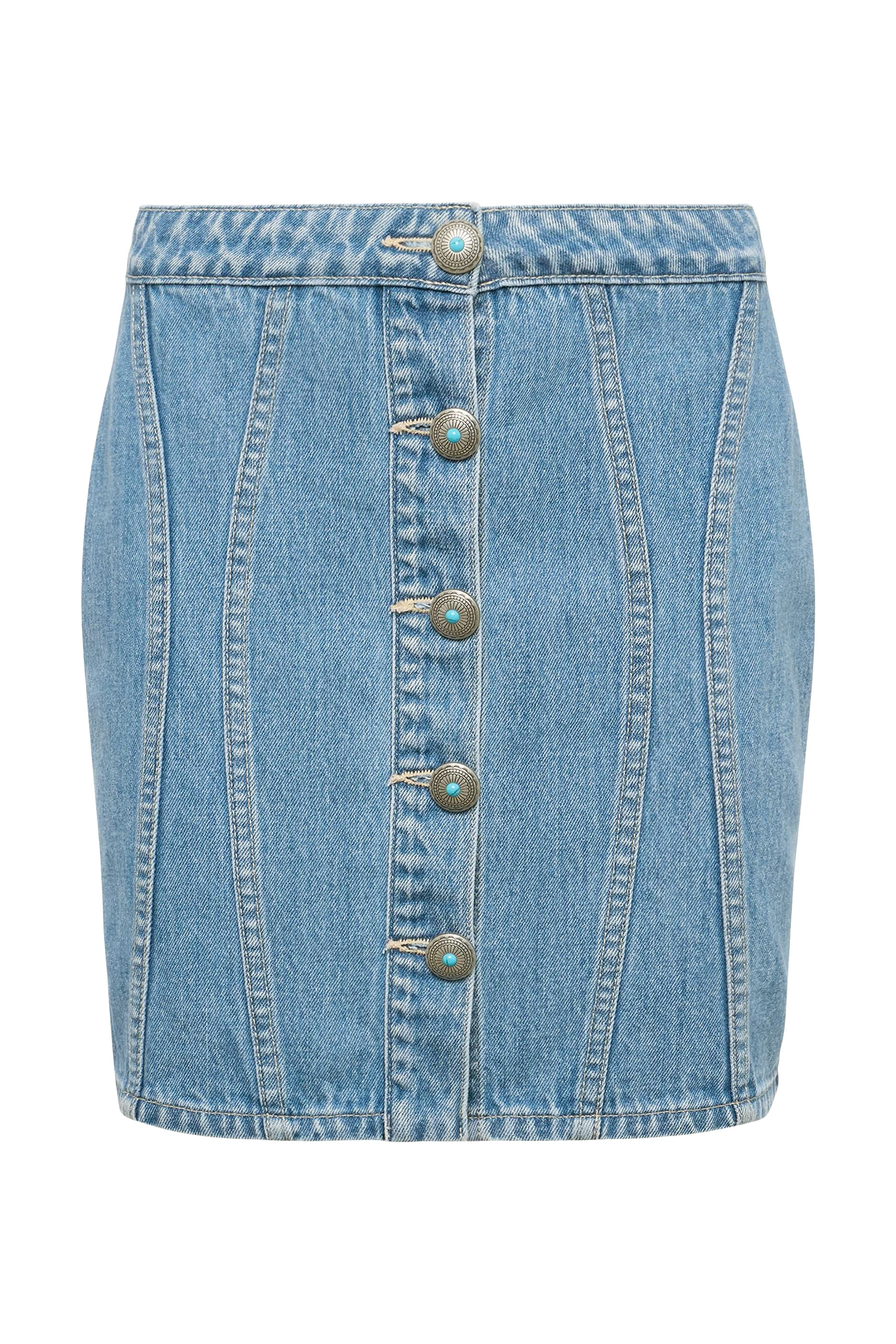 Phia Denim Mini Skirt