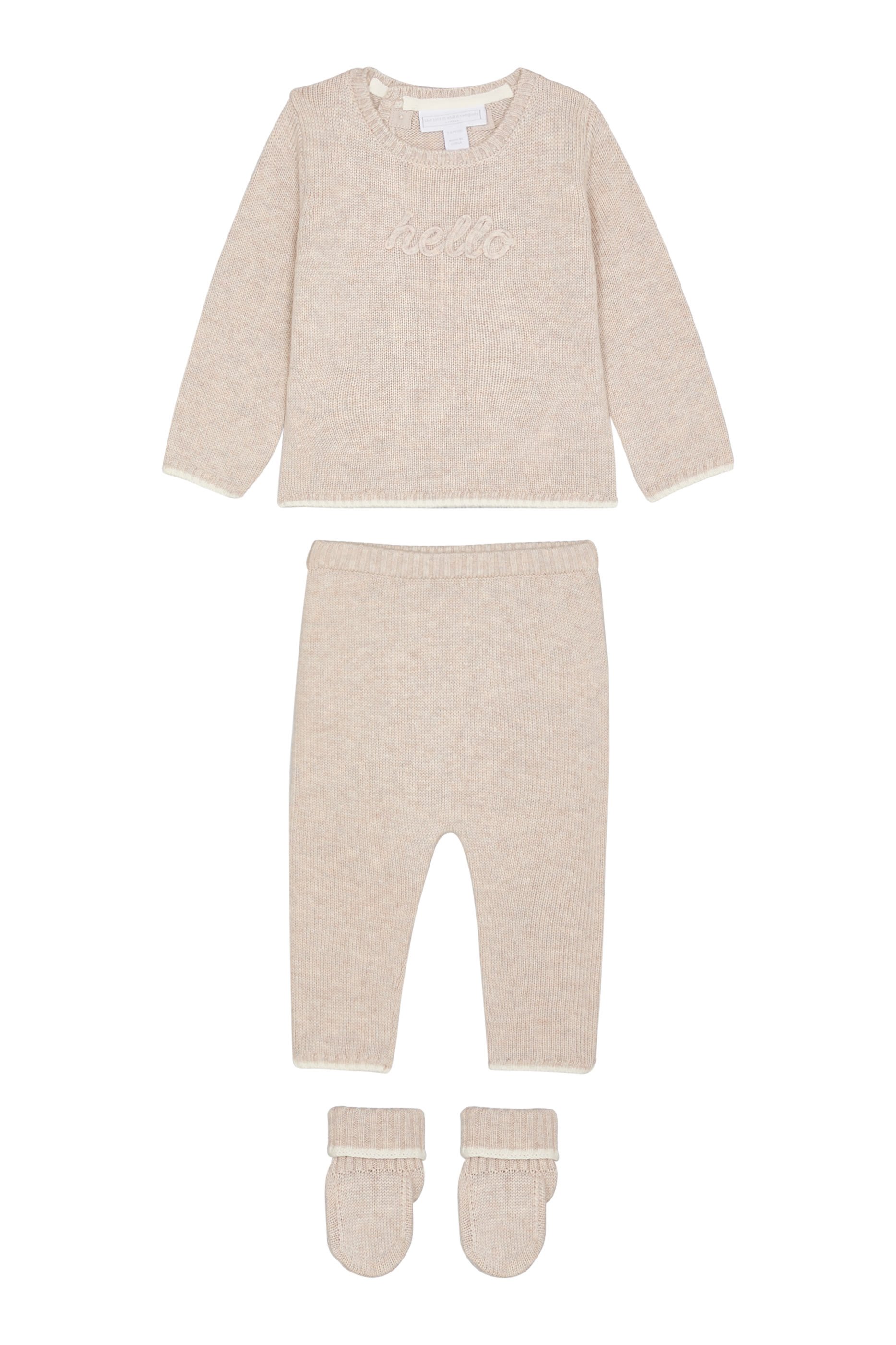 Kids  Hello Baby Knitted Gift Set