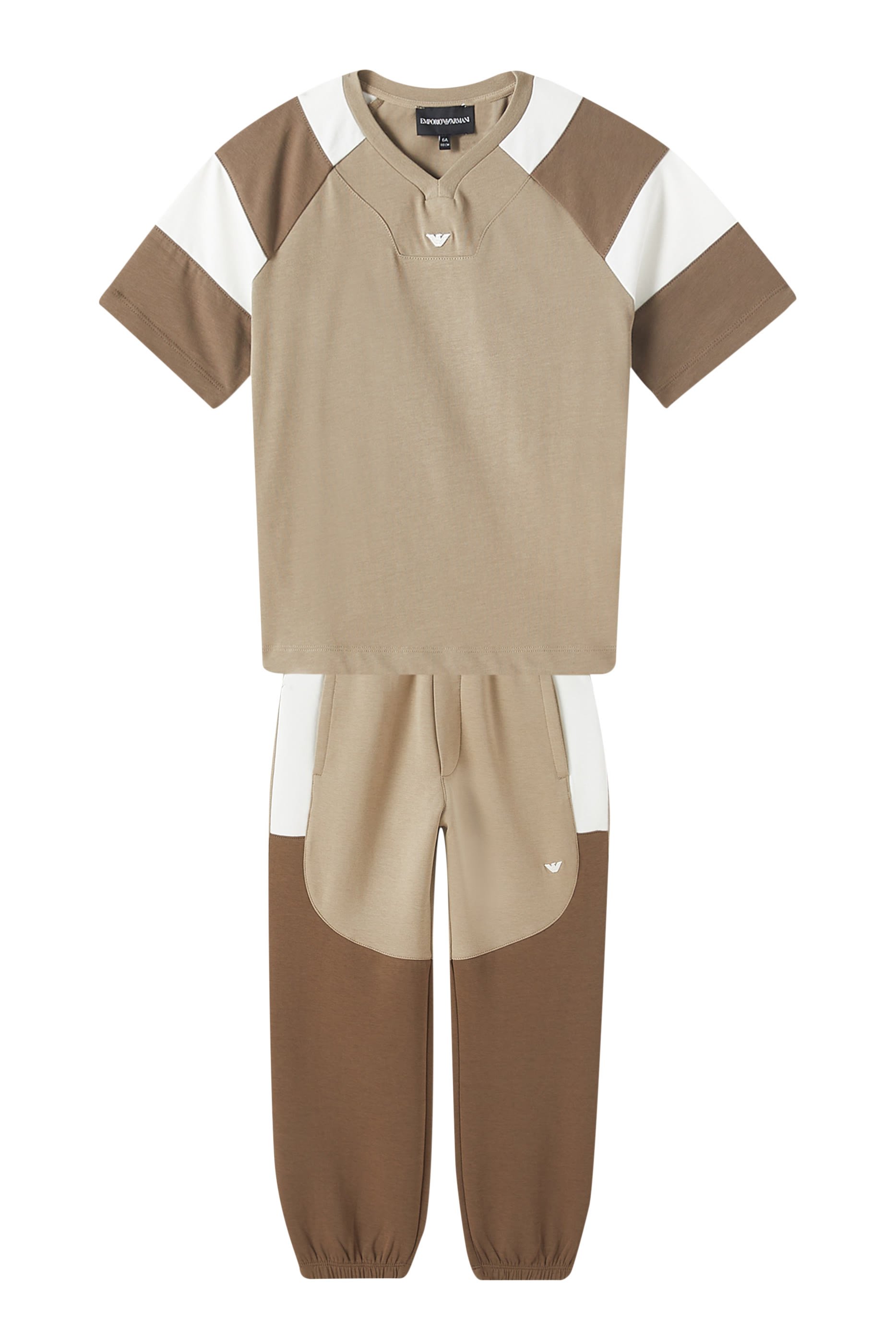 Kids Eagle Logo Jersey Trousers
