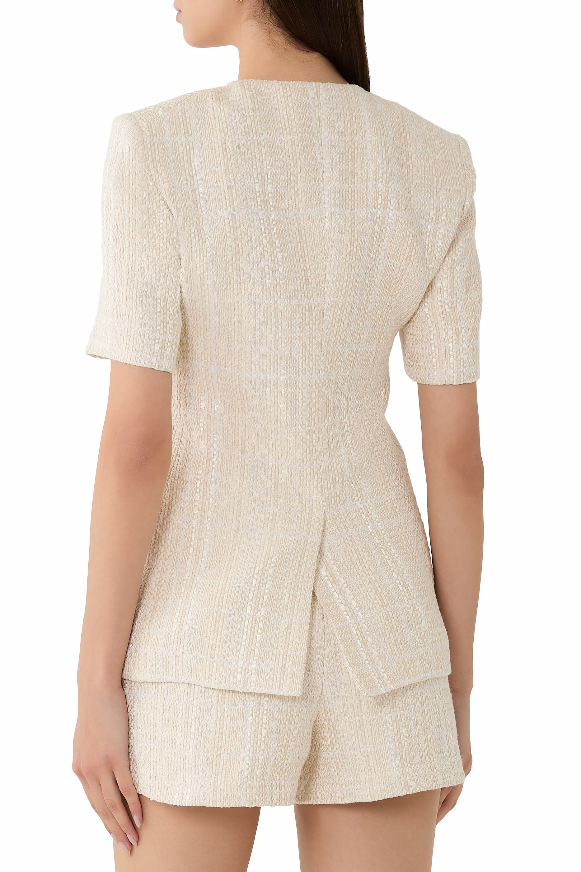 Bodie Collarless Blazer