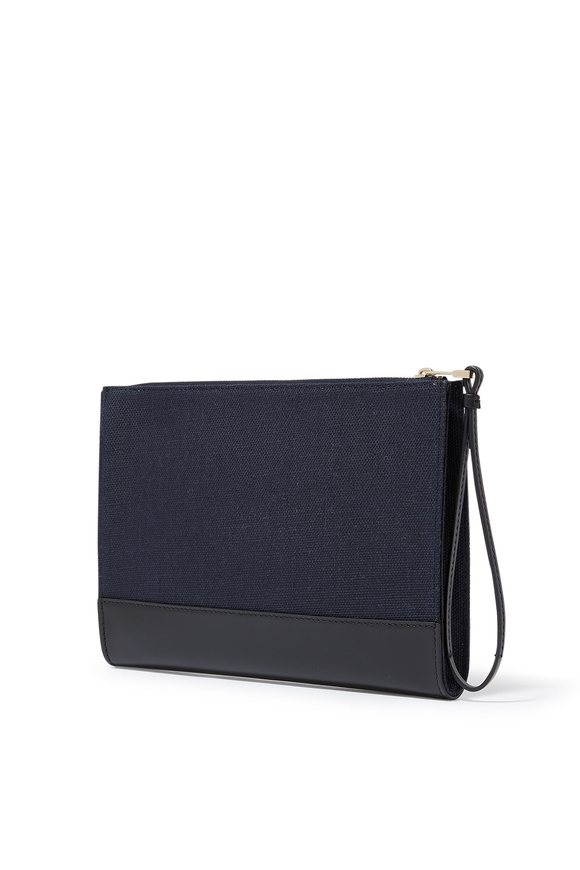 Sense Linen-Canvas Clutch