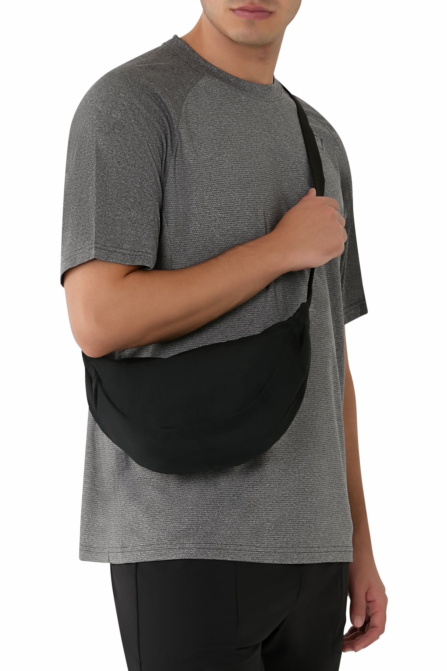 Rest Day Goods Pleat Crossbody Bag