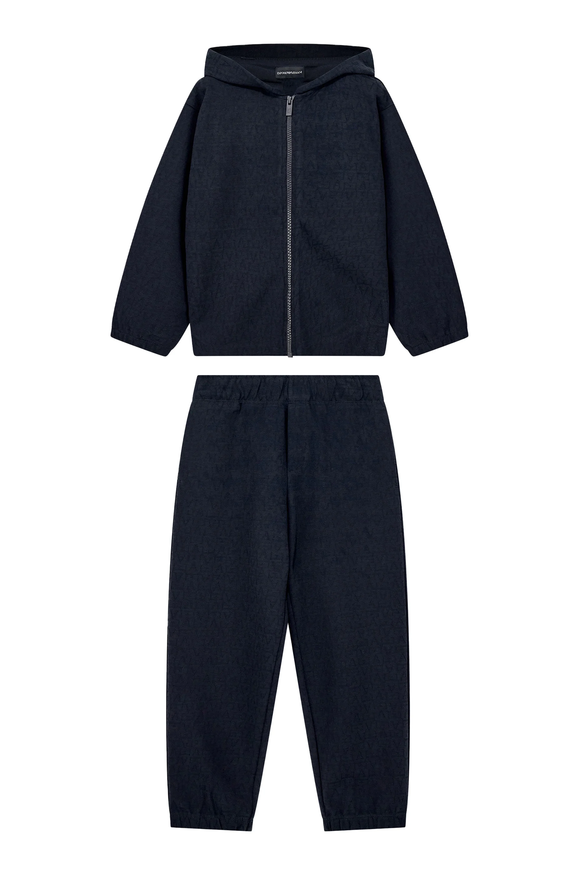 Kids Embossed Logo Tracksuit Set