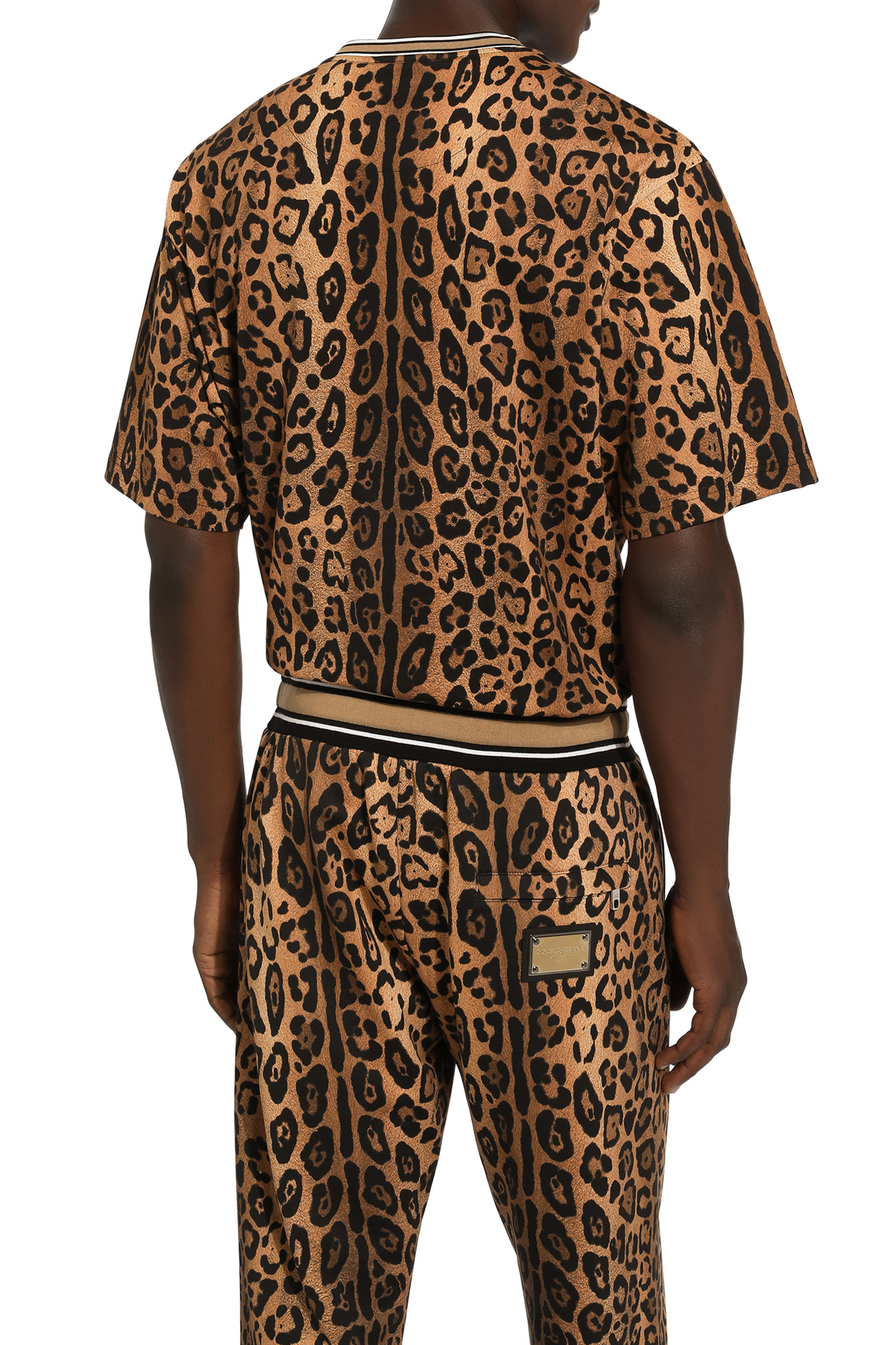 Leopard-Print Crespo T-Shirt