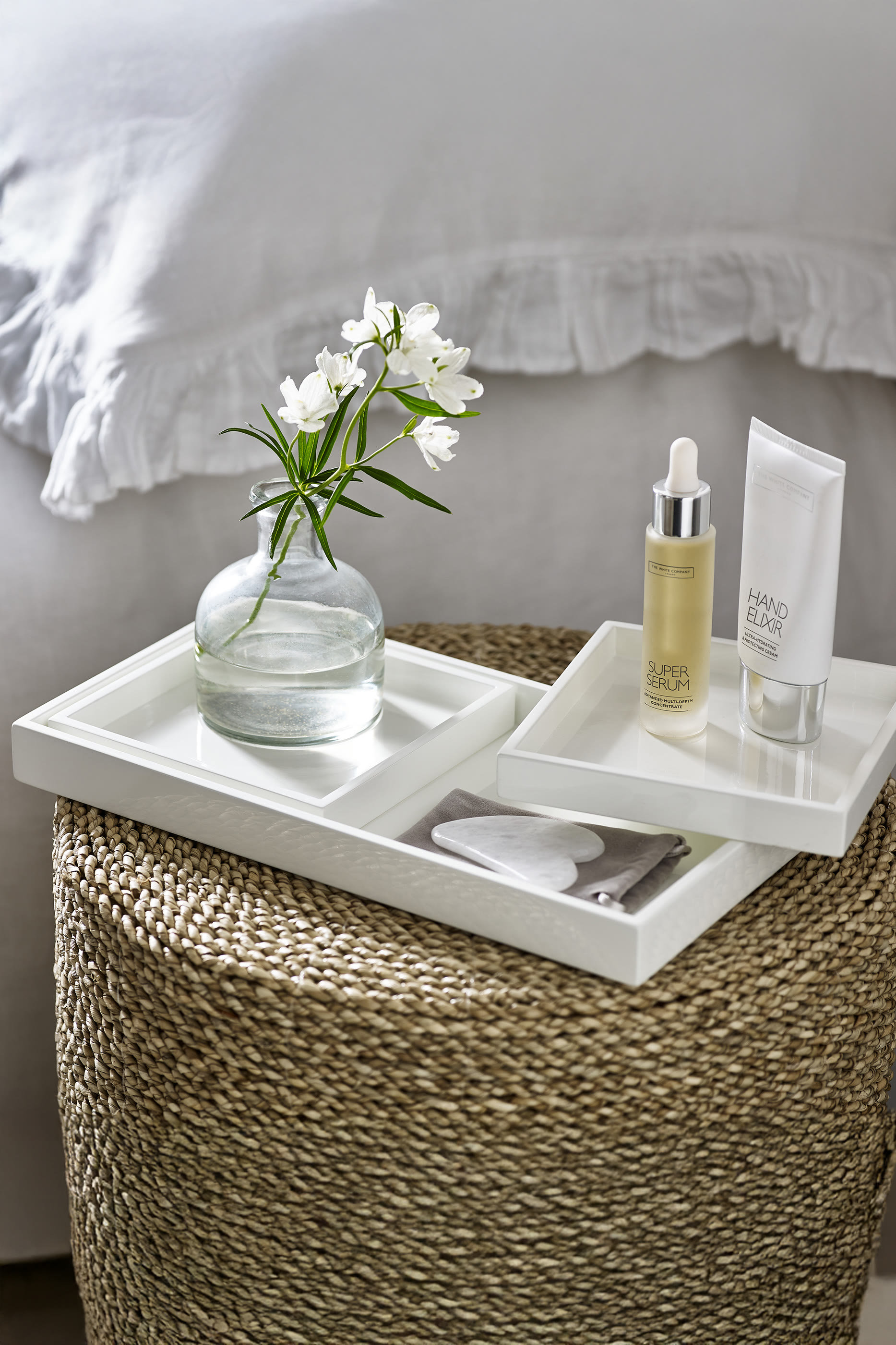 Lacquer Small Dressing Table Tray Set