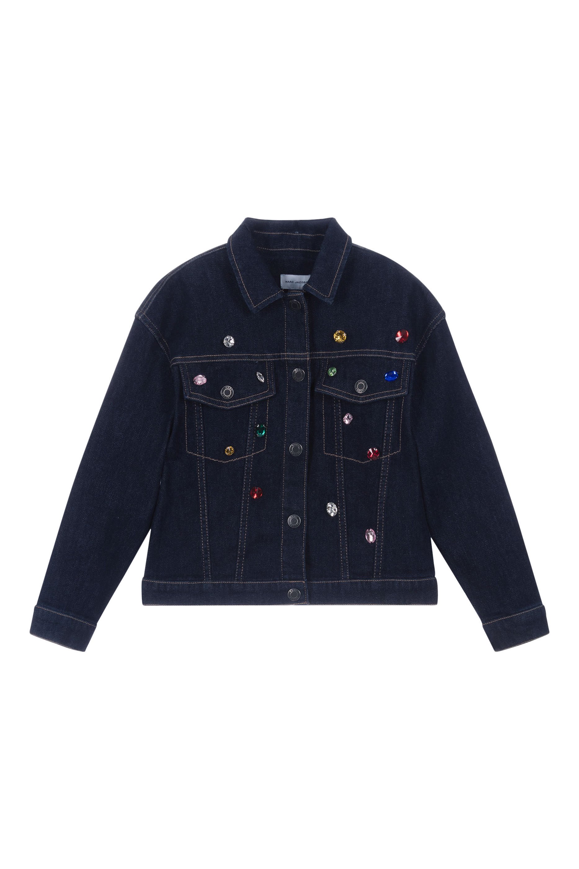 Kids Gem-Embellished Denim Jacket