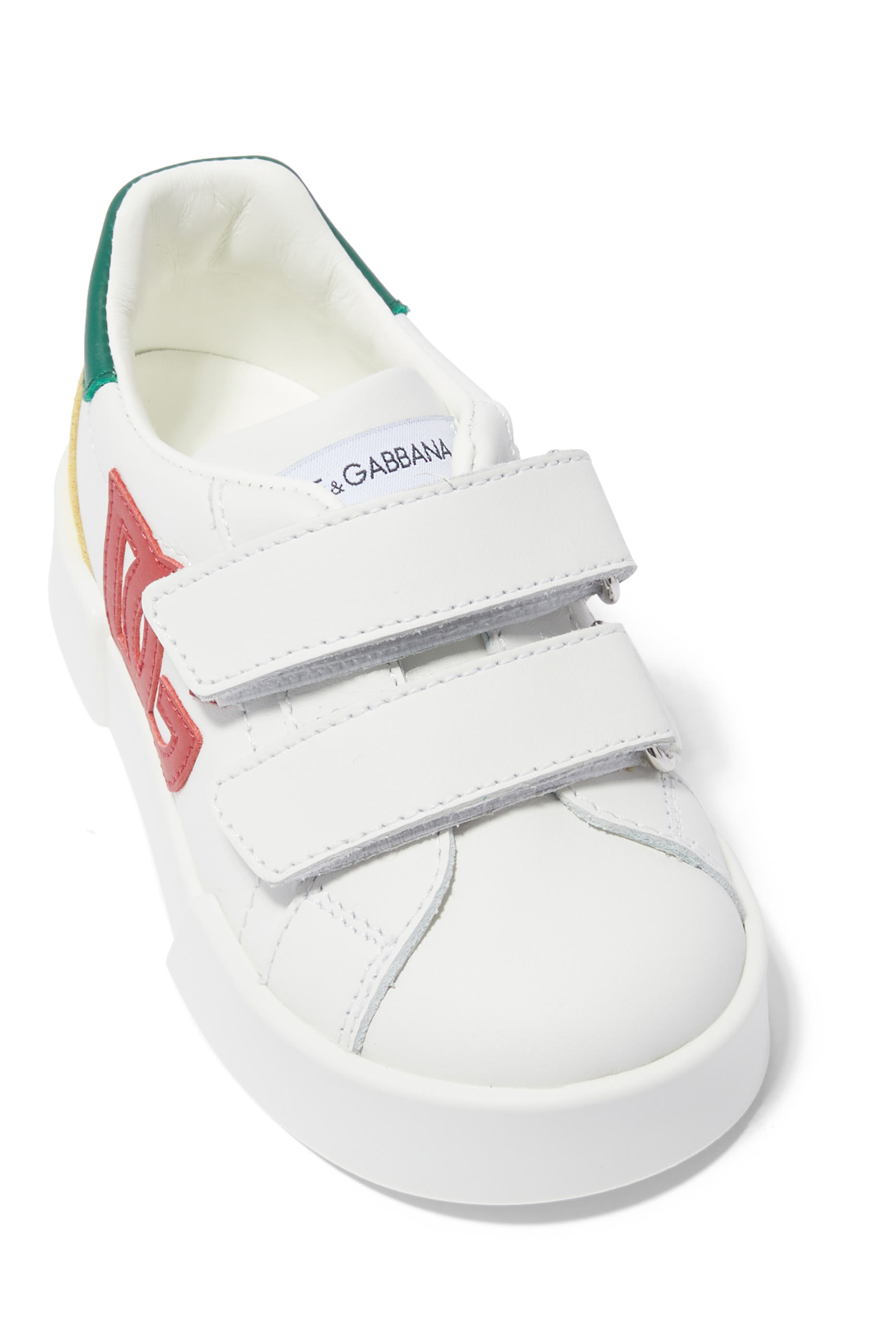 Kids First Steps Leather Portofino Sneakers