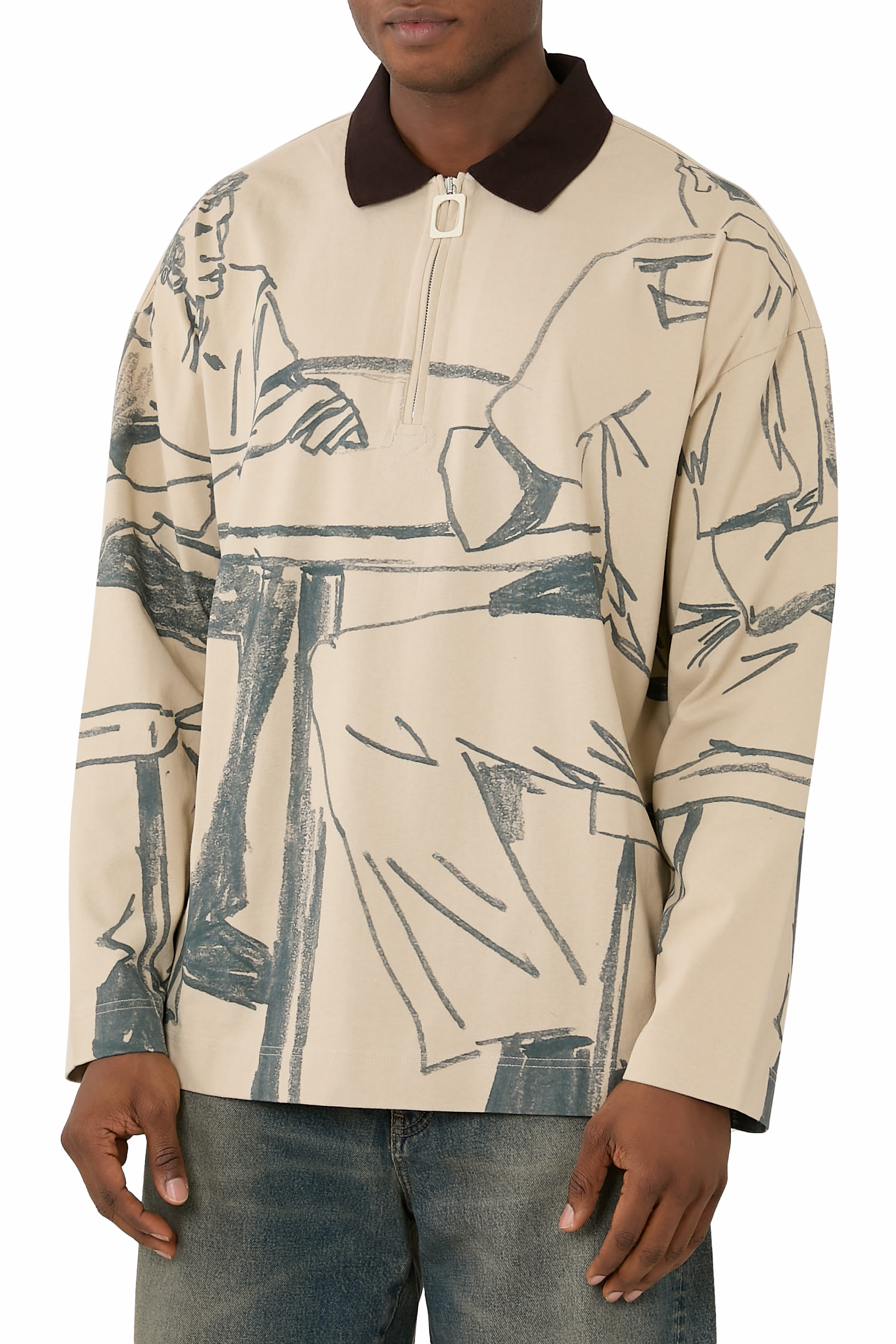 The Printed Rugby Polo