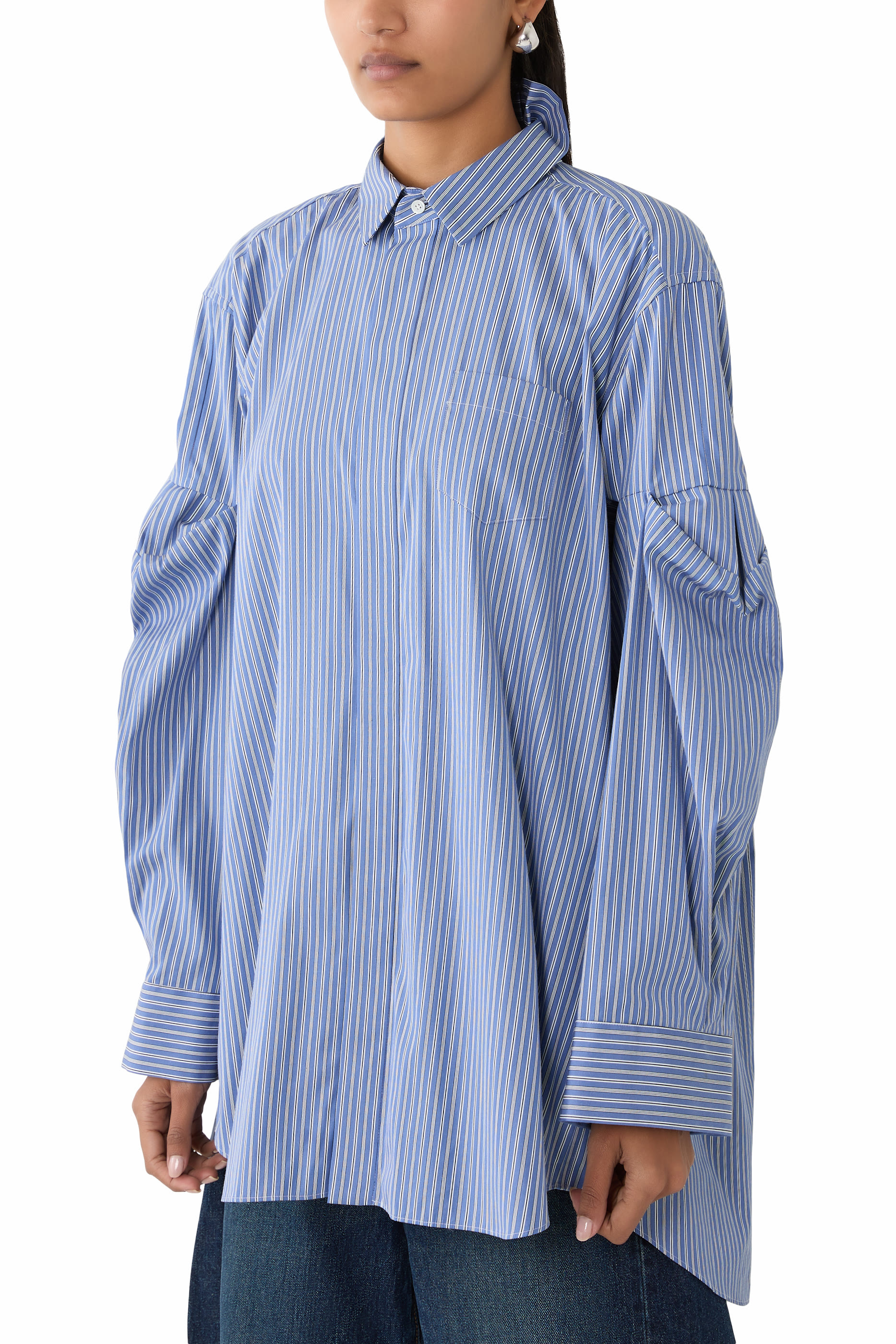 Stripes Poplin Shirt