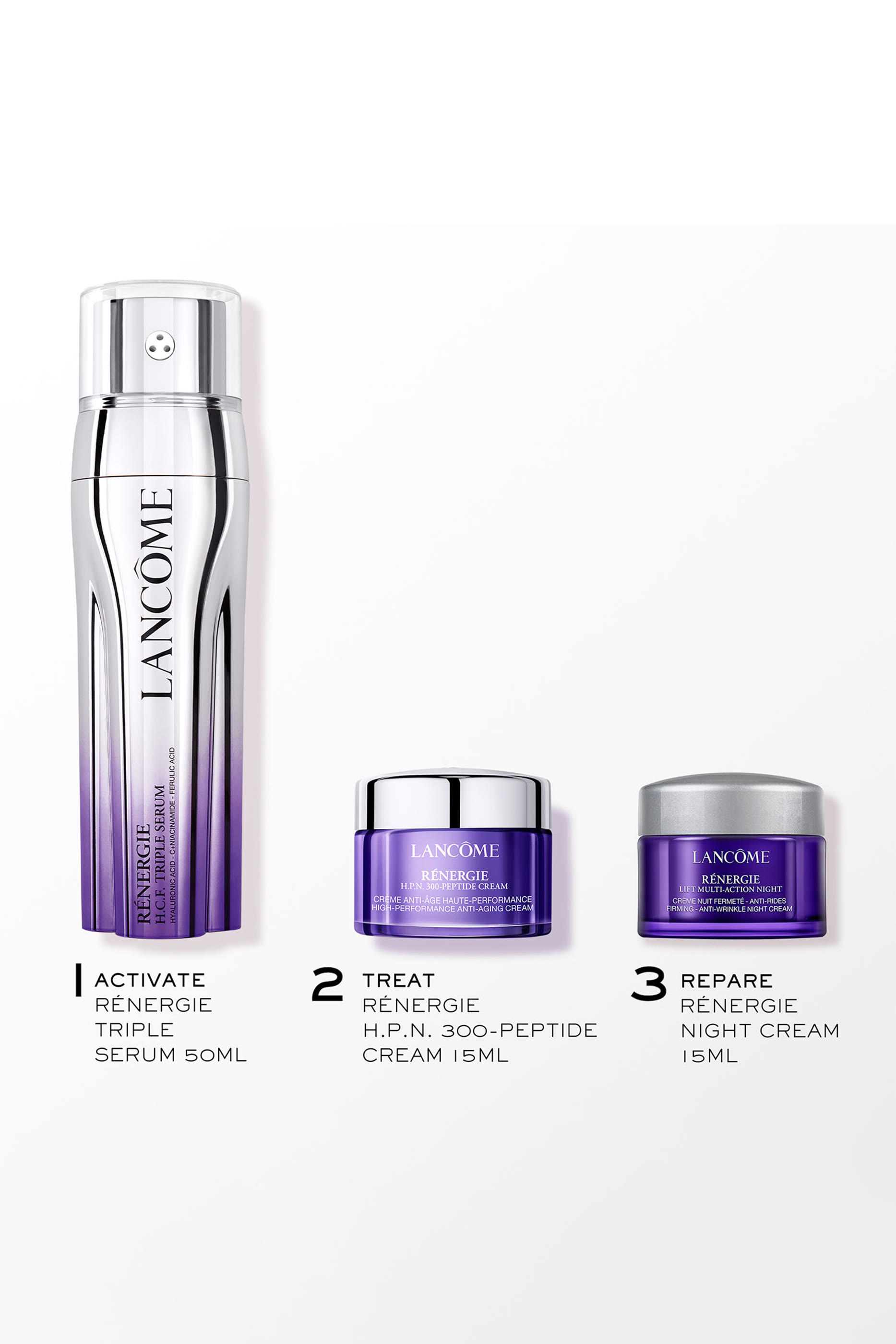 R&eacute;nergie HCF Triple Serum Gift Set