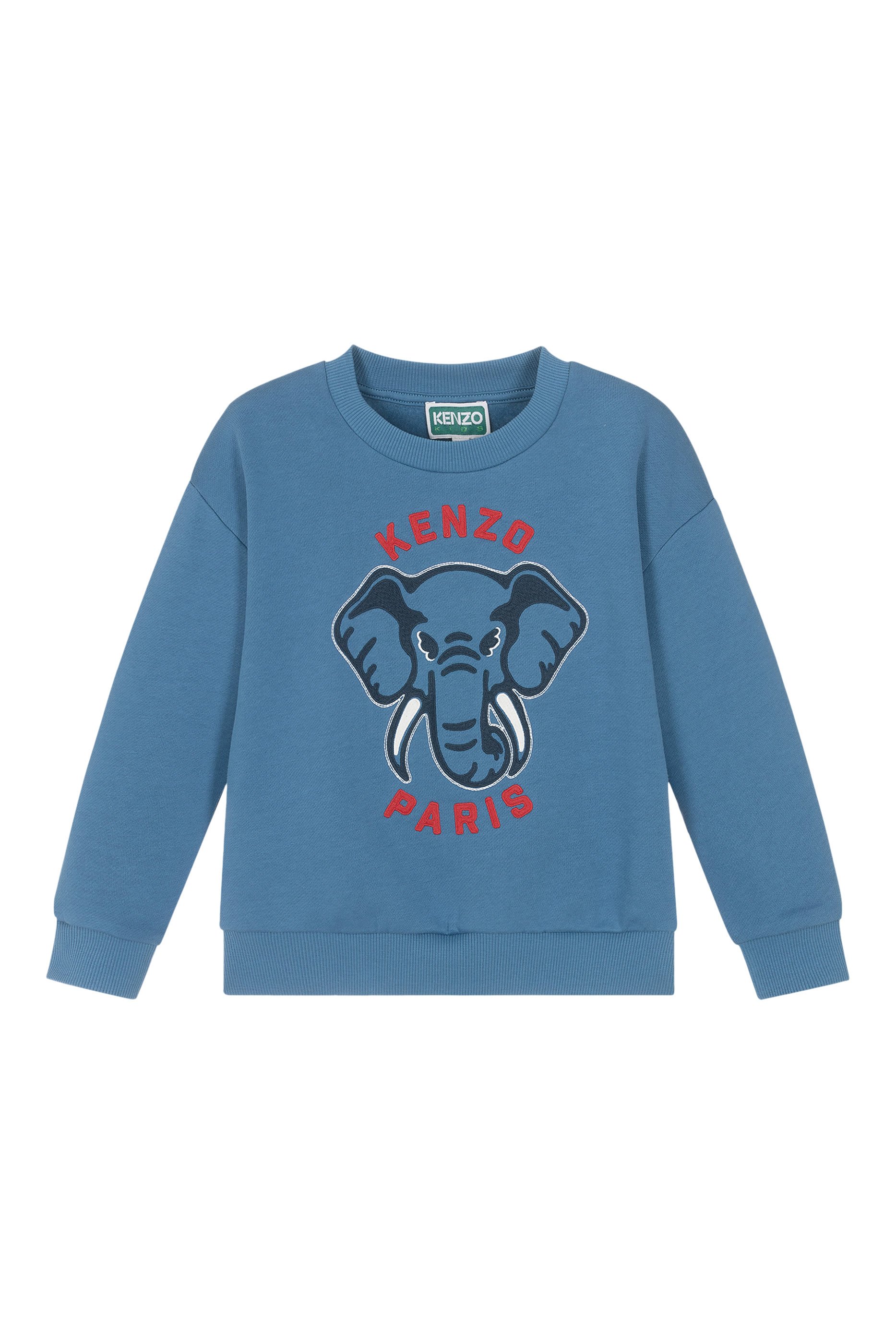 Kids Elephant Varsity Jungle Sweatshirt