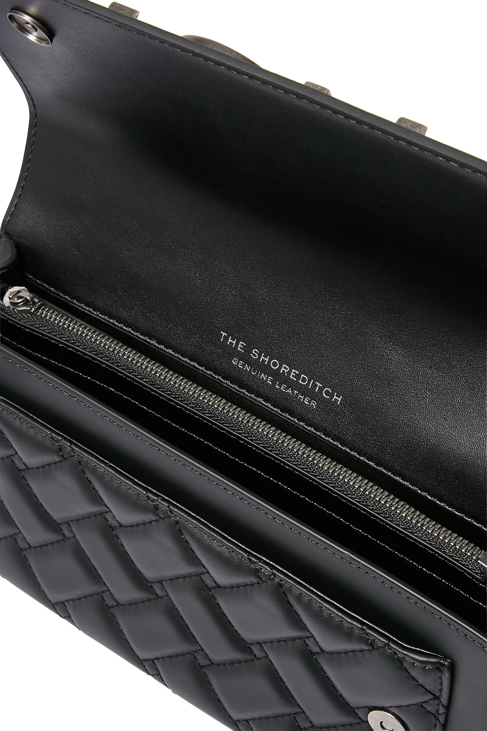 Heart Motif Logo-Plaque Crossbody Bag