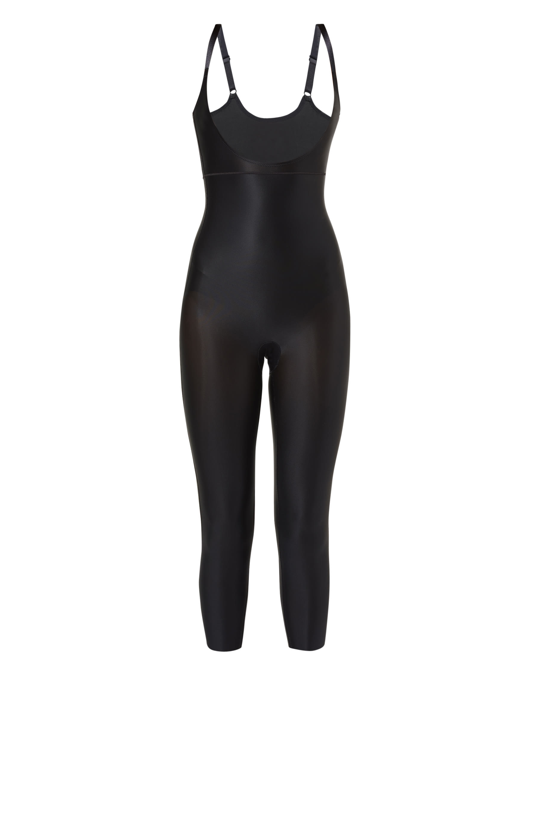 Suit Your Fancy Open Bust Catsuit