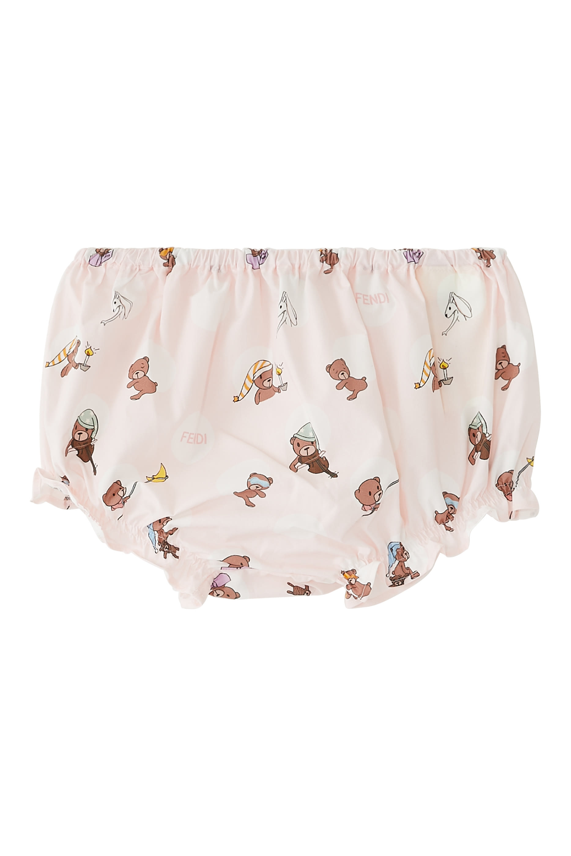 Kids Collared Dress & Bloomers, Set Of 2