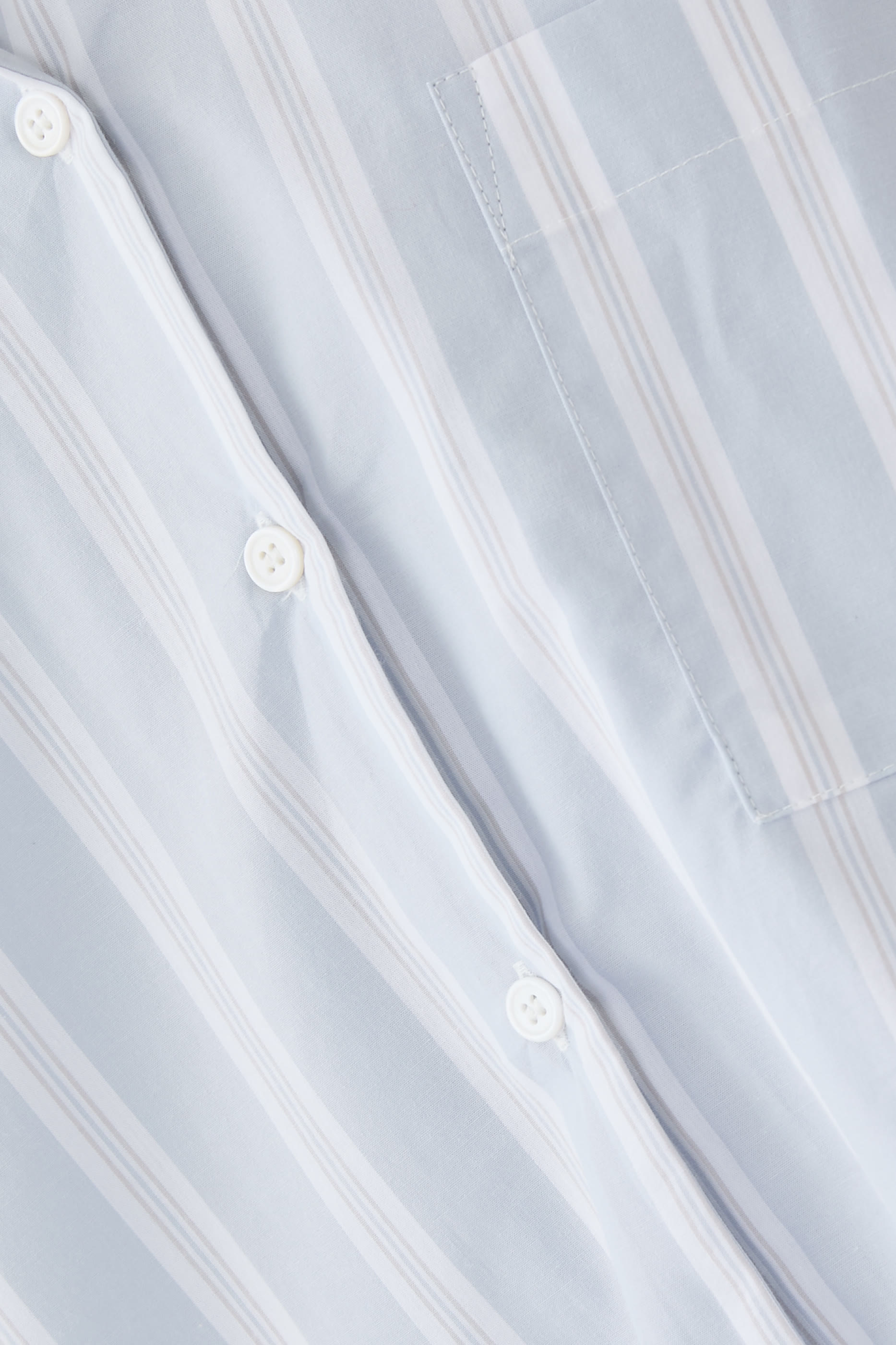 Striped Cotton Pajama Set