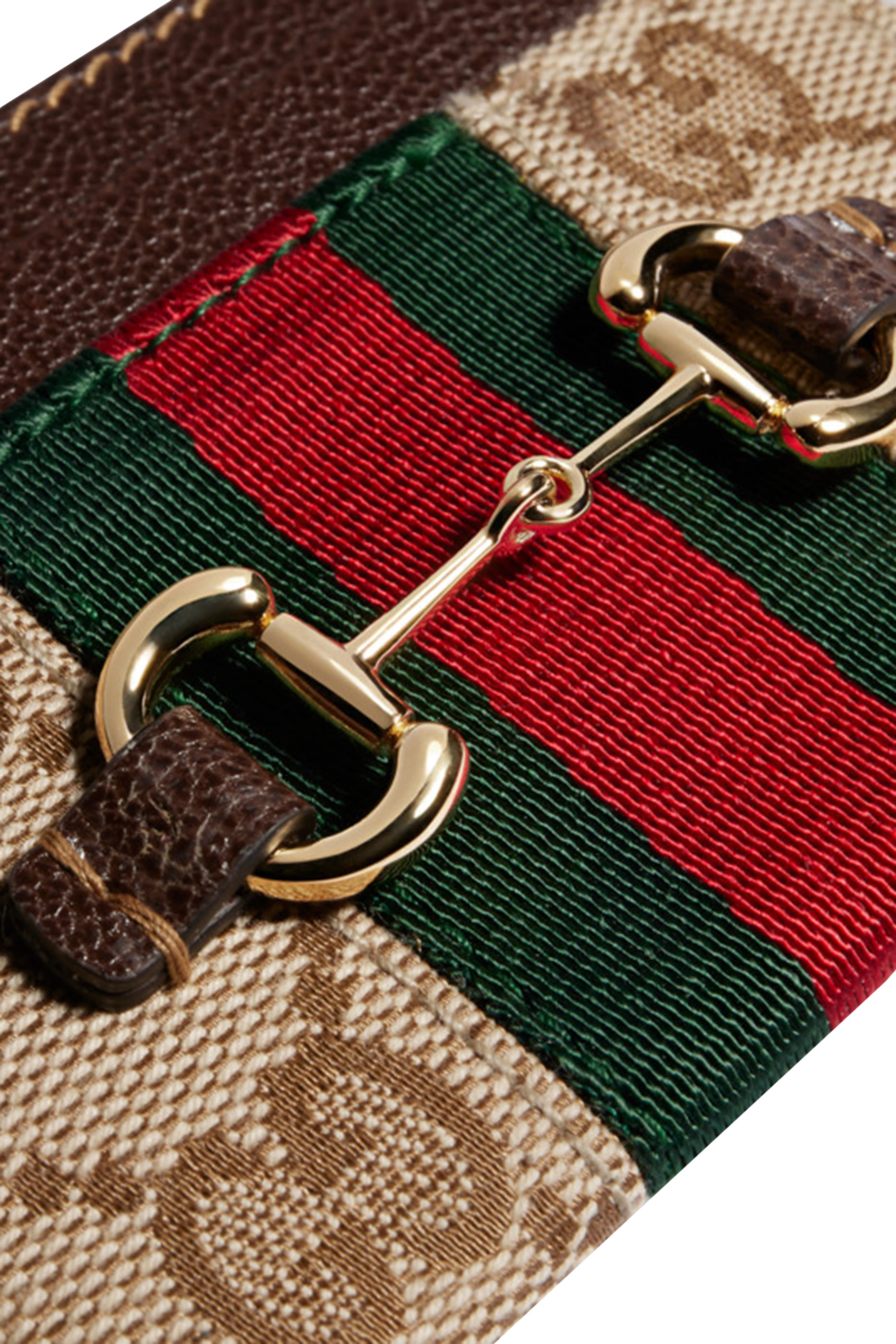  Horsebit Web Card Case