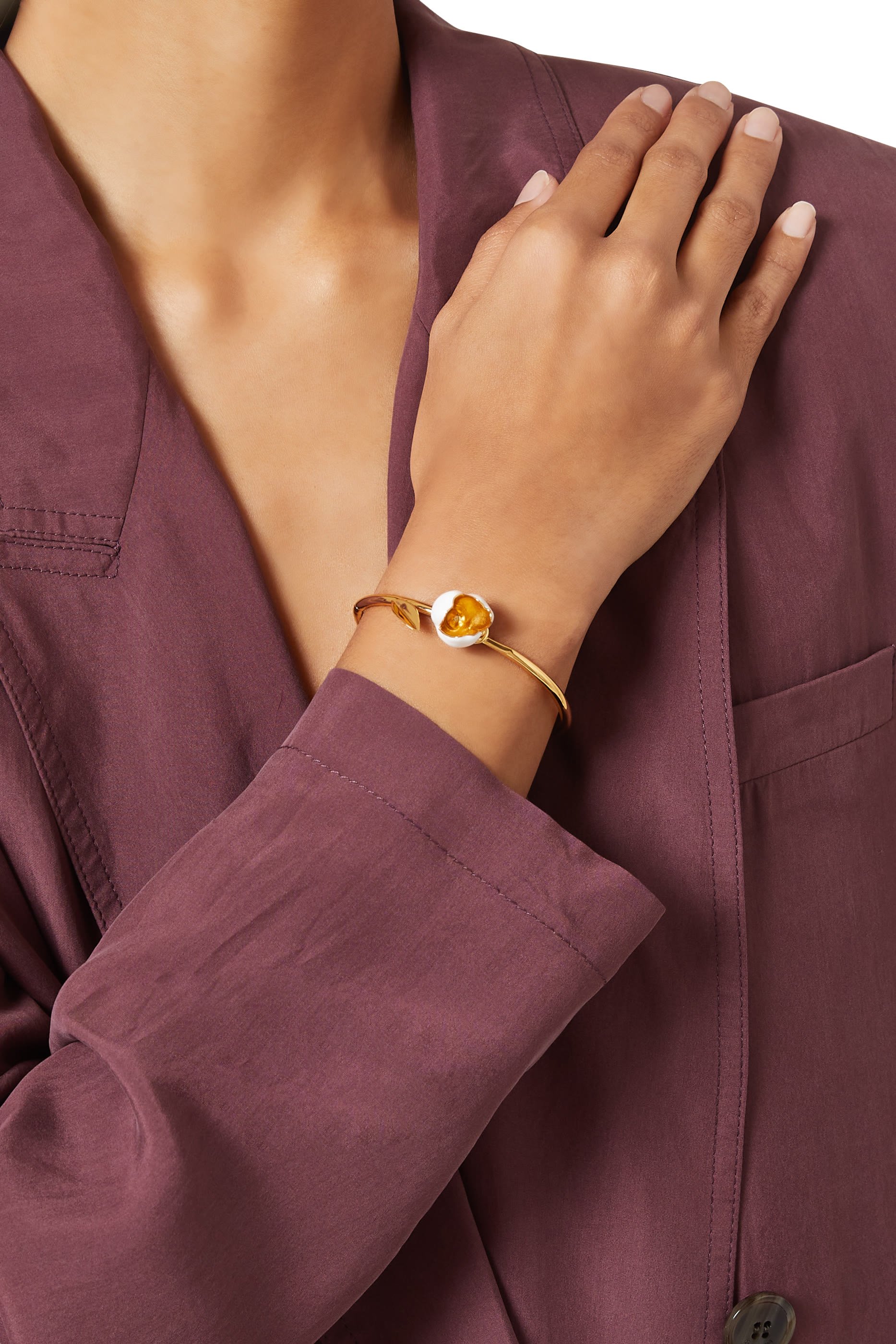 Bloom Bangle, Enamel