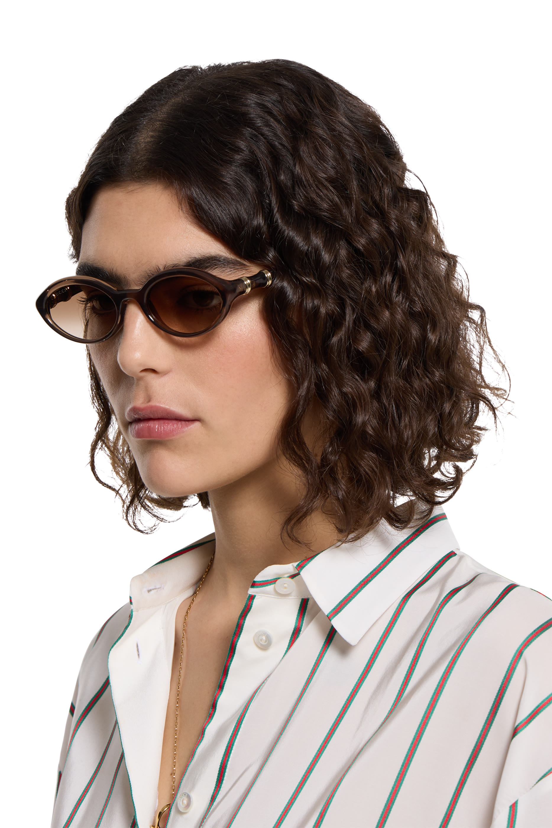 Oval Frame Sunglasses