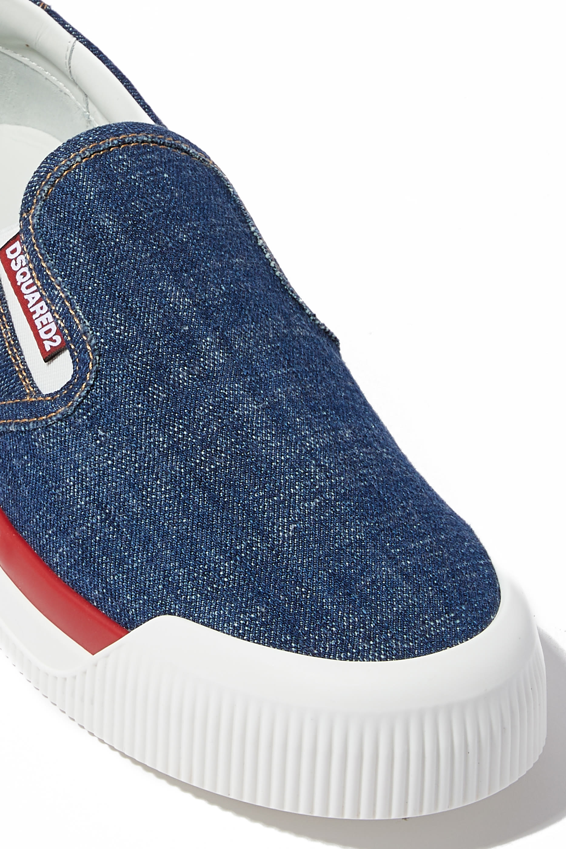New Jersey Denim Slip On Sneakers