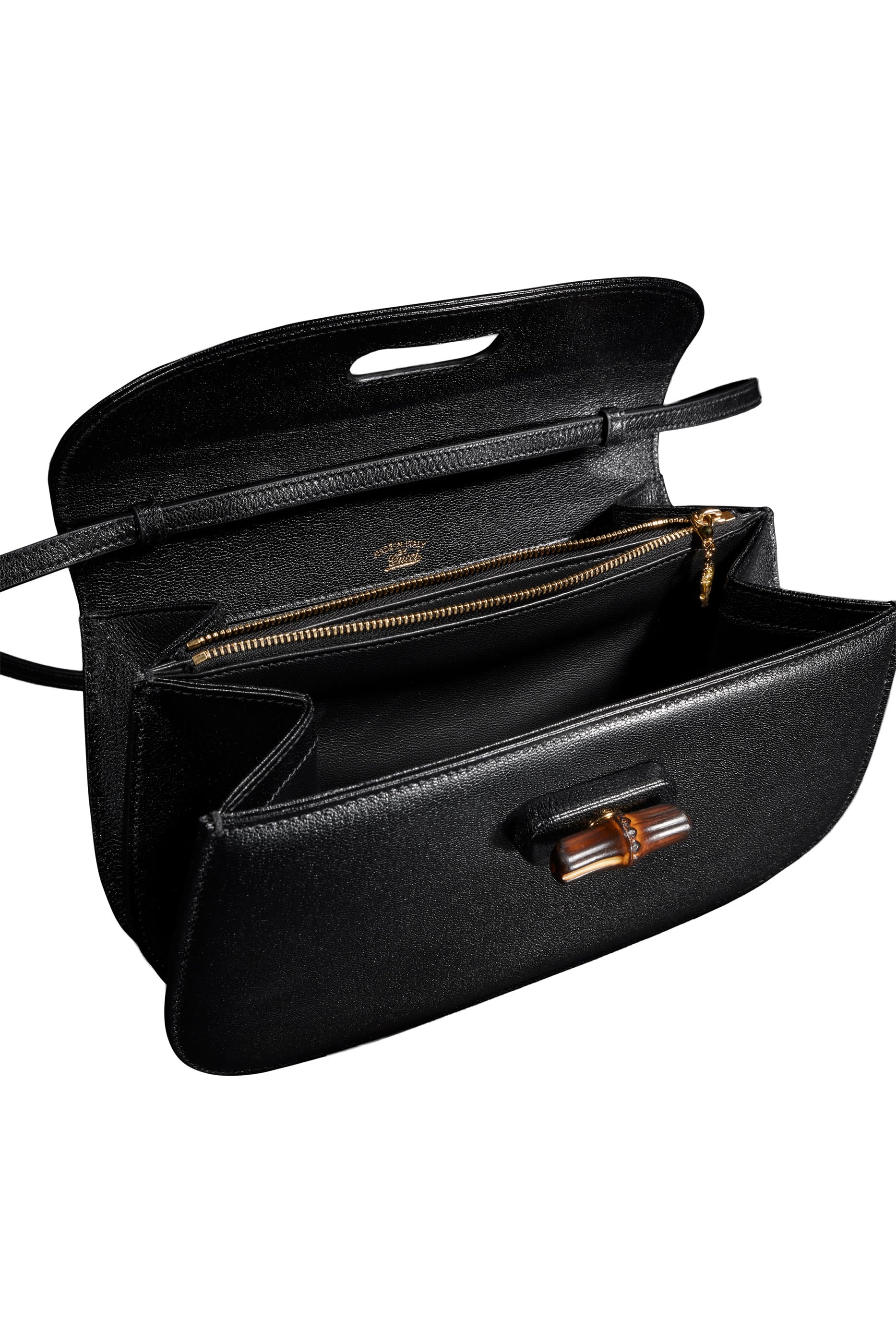 Small Shoulder Bag with Bamboo