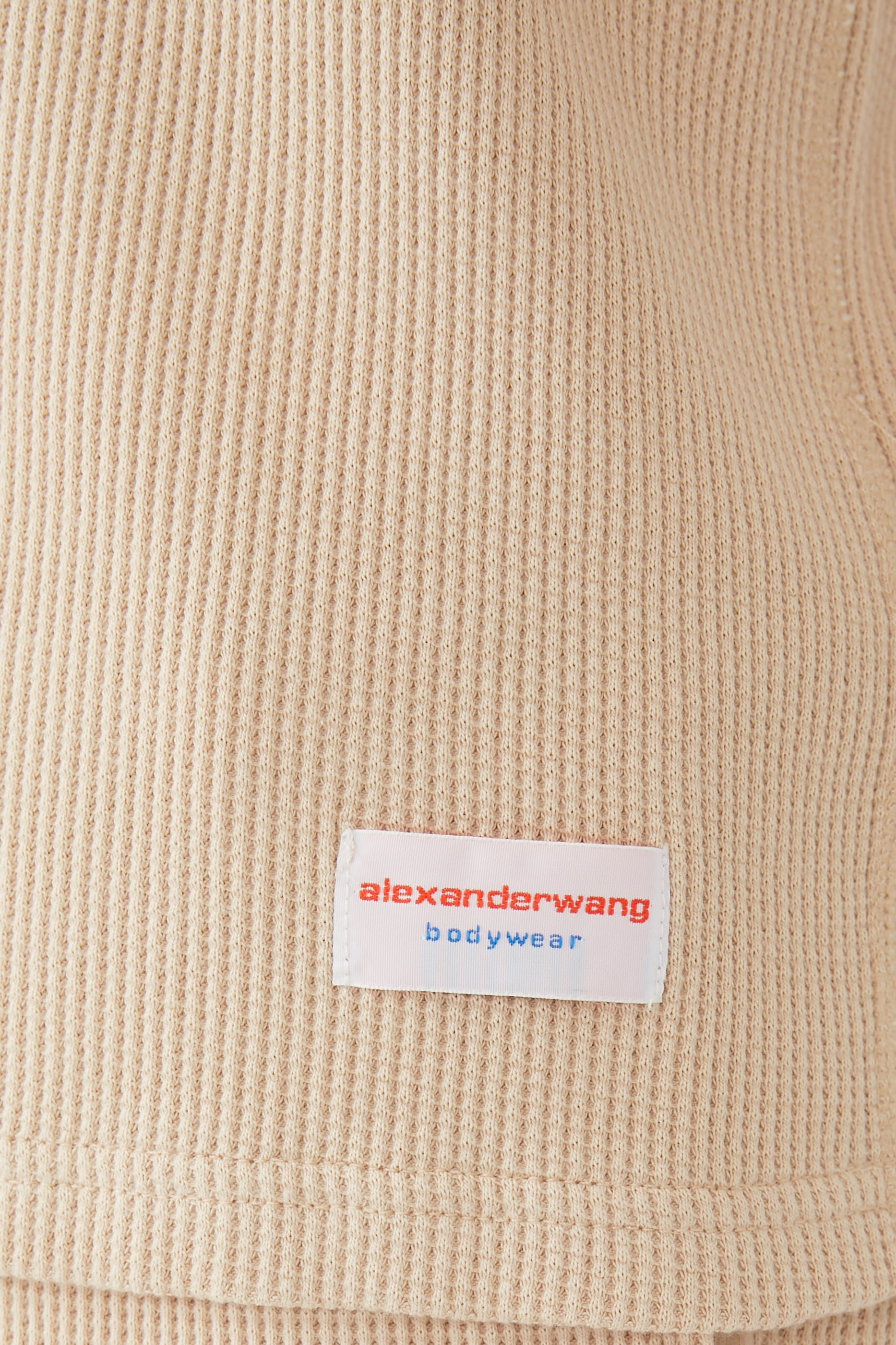 Waffle Crew Neck Sweatshirt