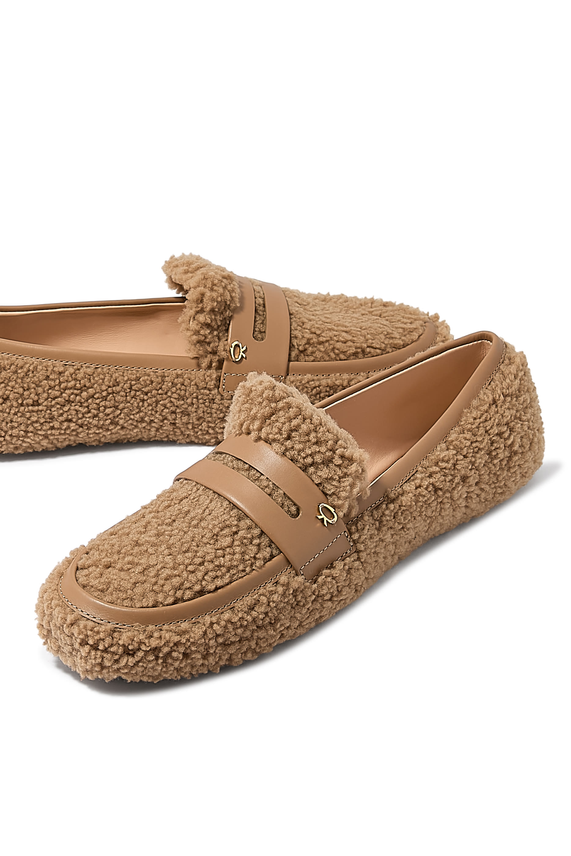 Boucl&eacute; Loafers 
