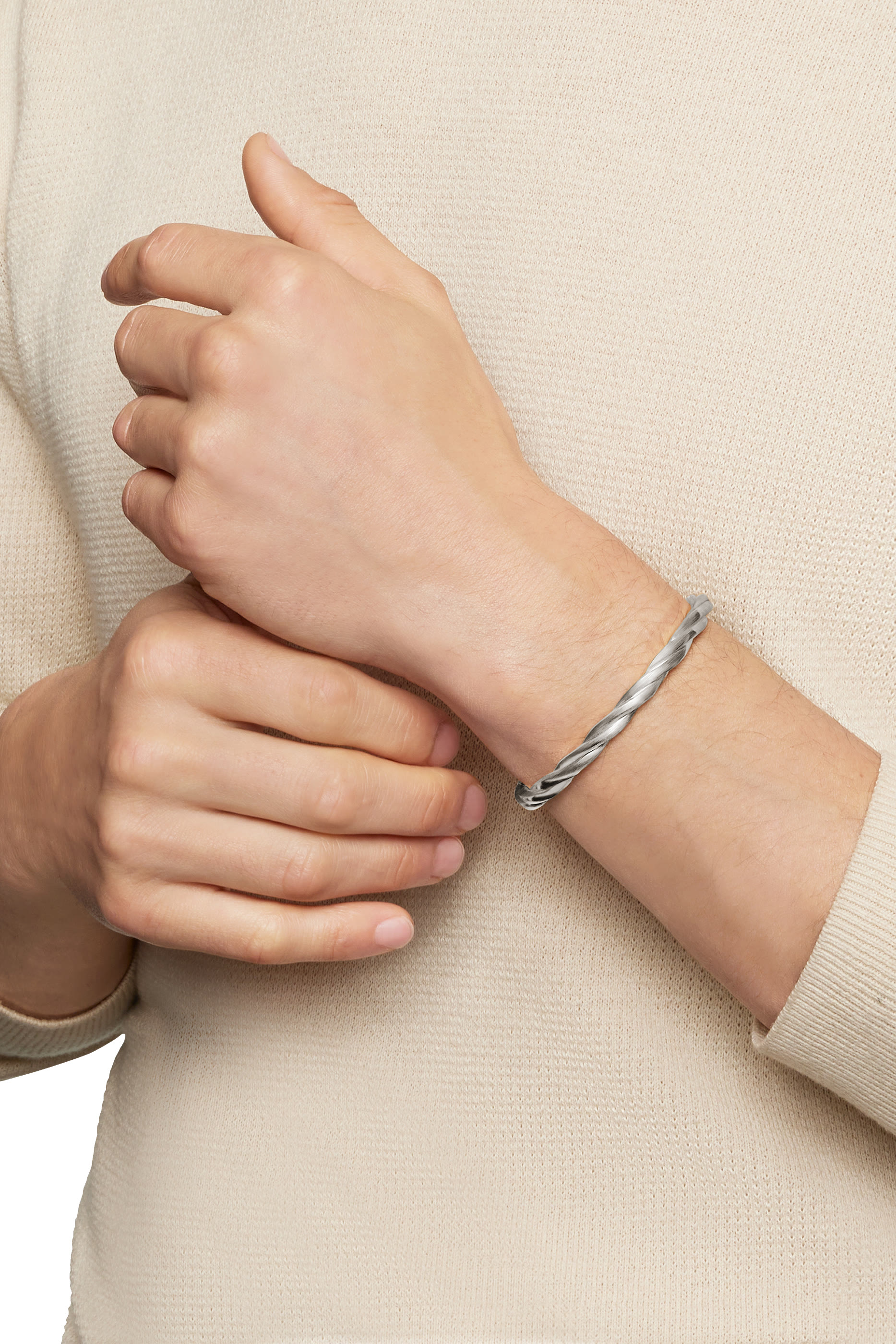 DY Helios™ Cuff Bracelet, Sterling Silver