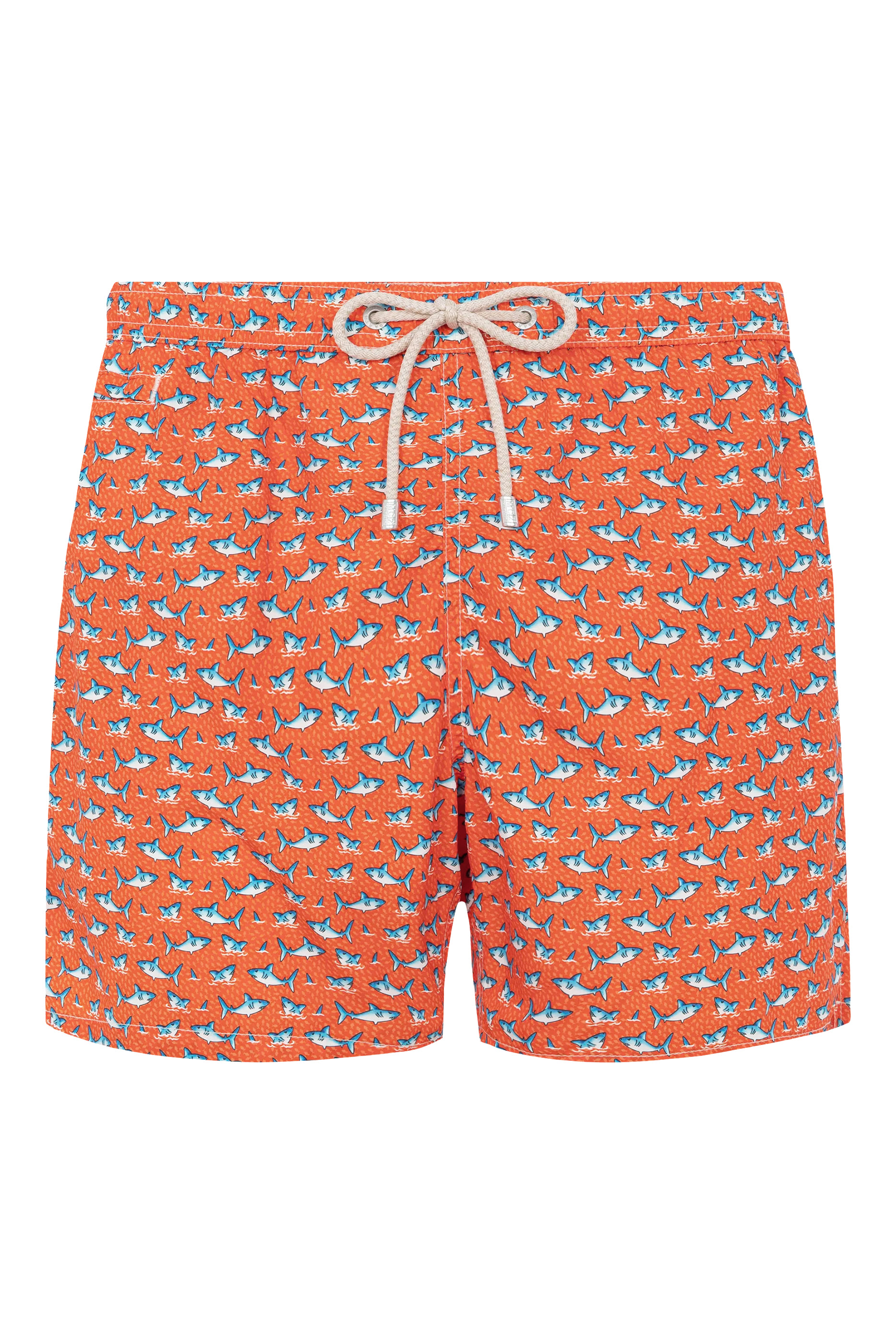 Micro Shark Print Swim Shorts