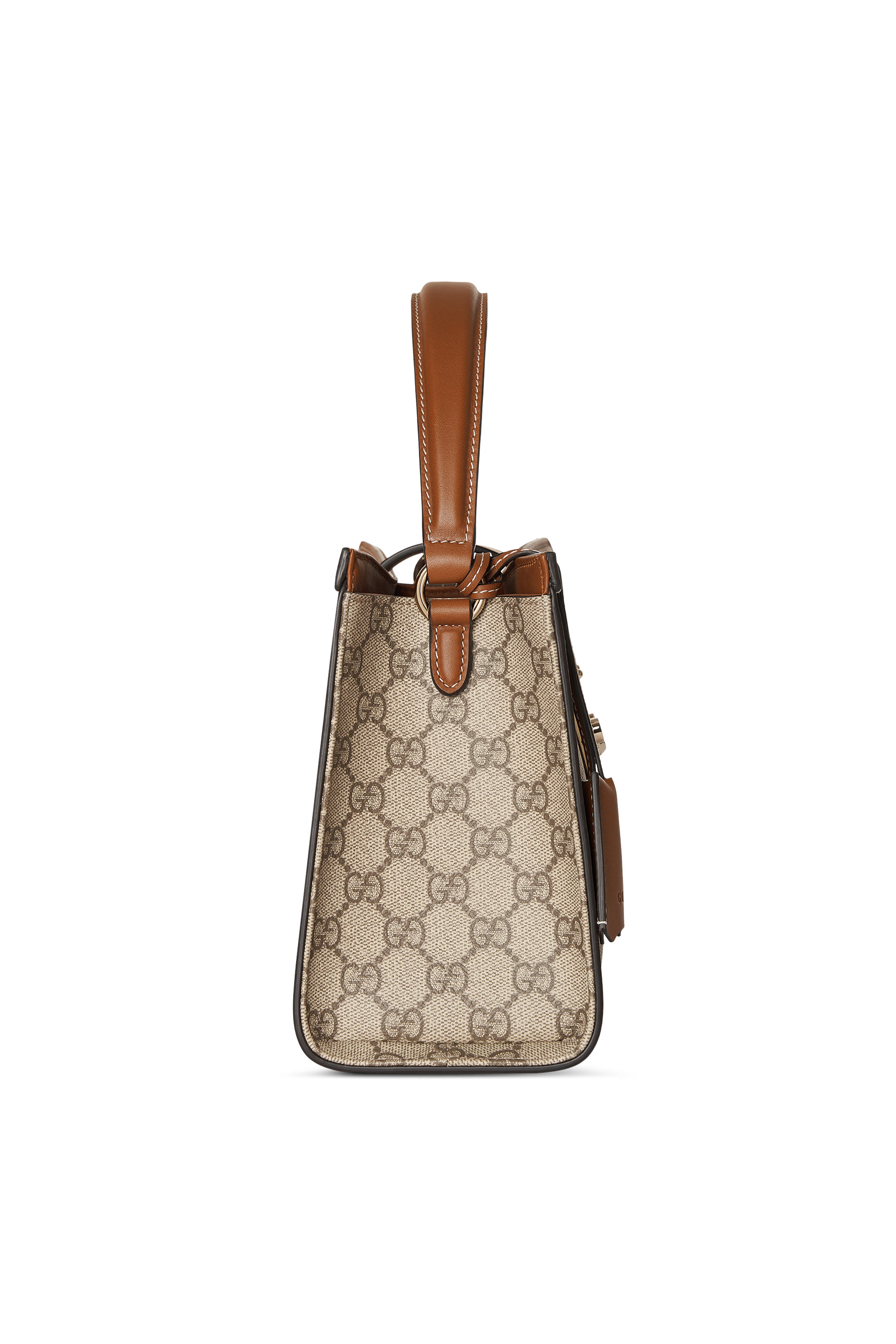  Padlock Medium Top Handle Bag