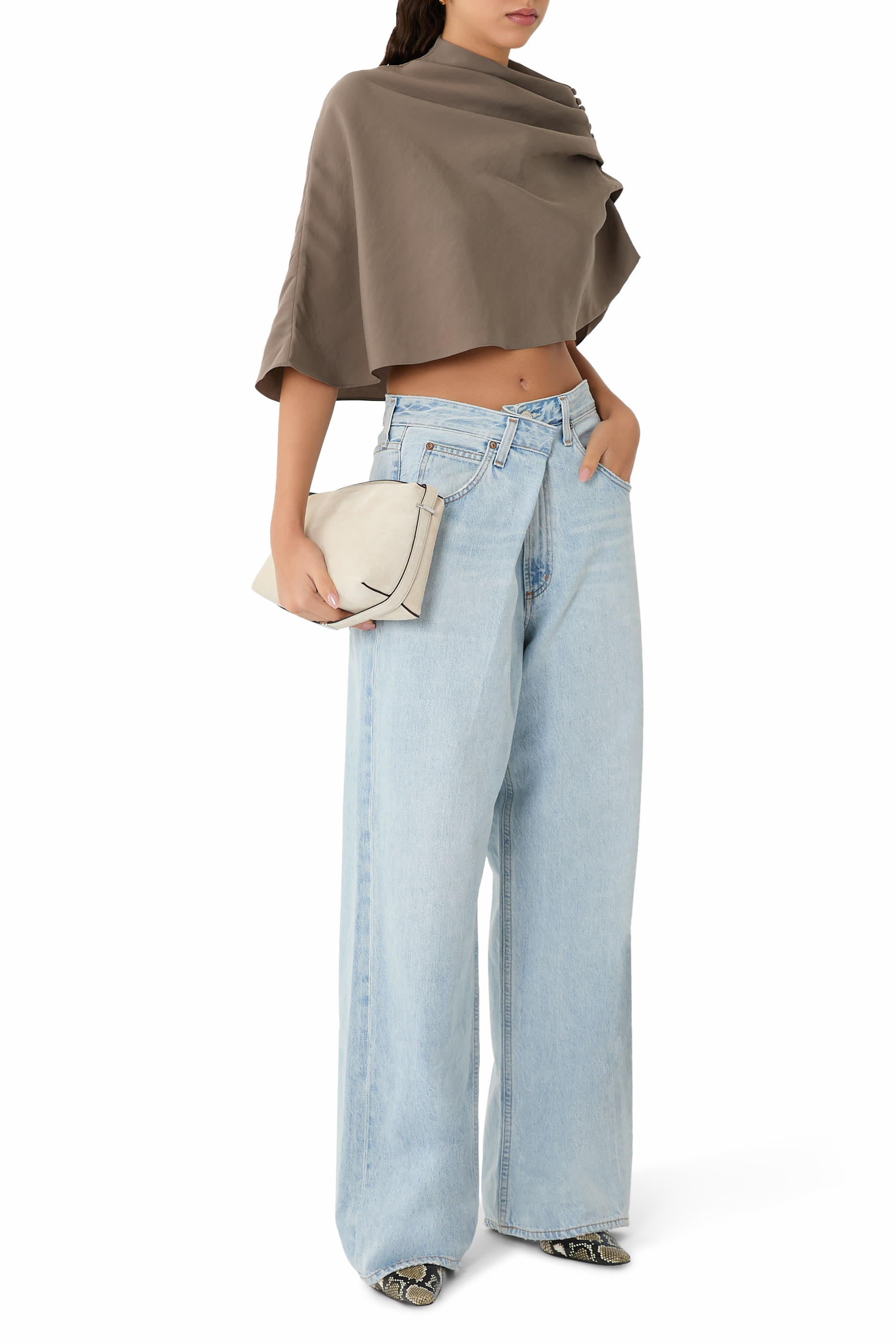 Asymmetrical Draped Top