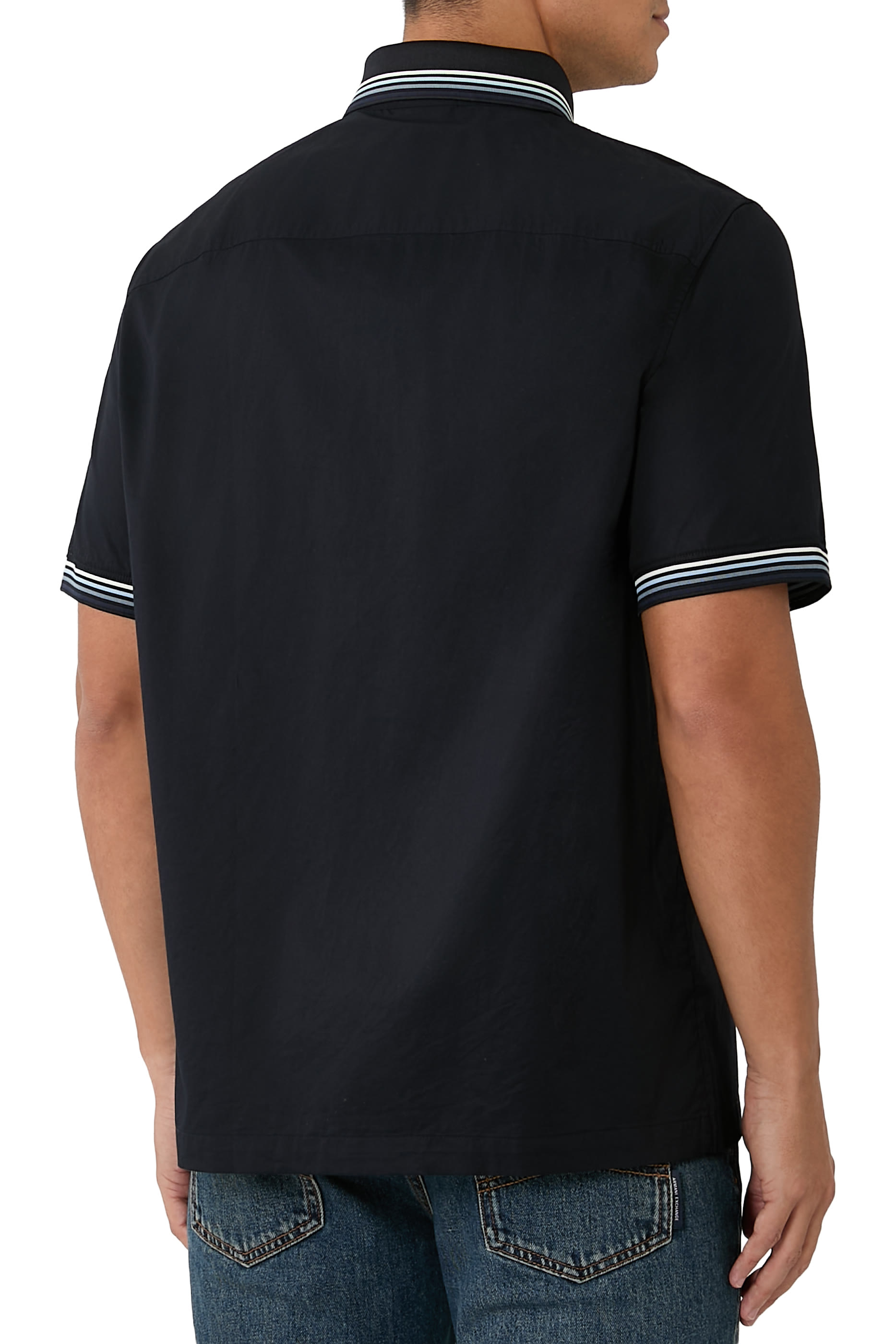 Logo Delicate Texture Casual Shirt