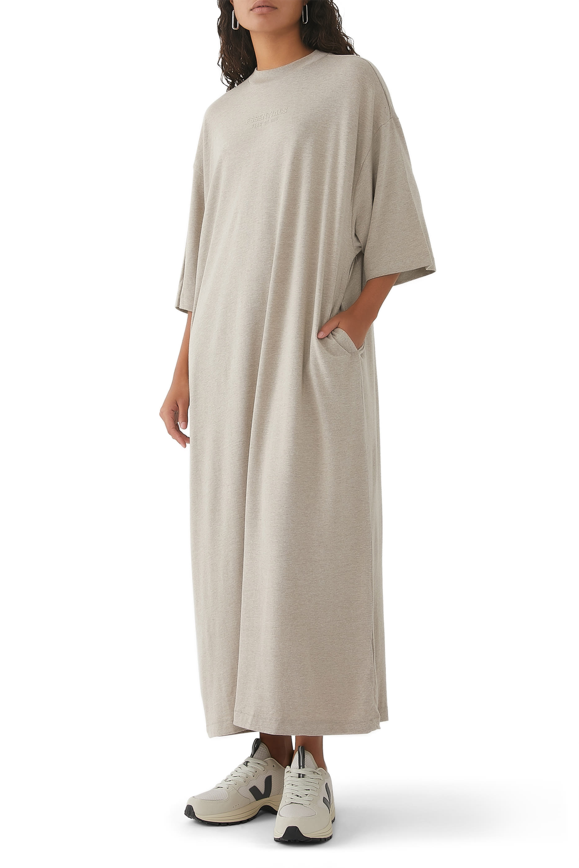 Essentials 3/4 Sleeve Dress