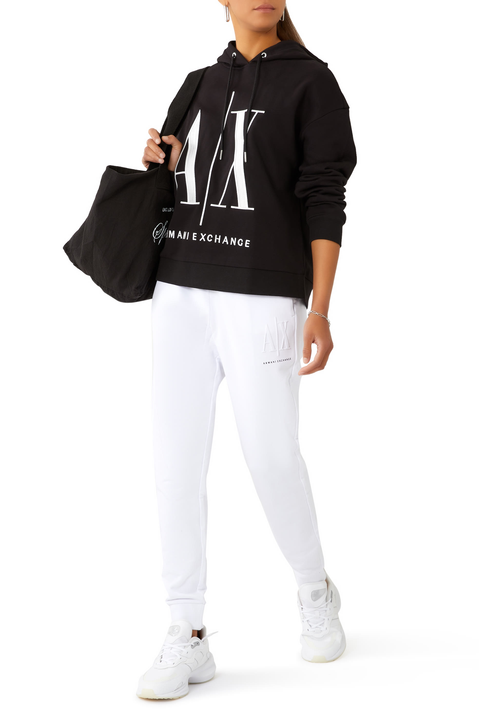 Icon Embroidered Logo Hoodie