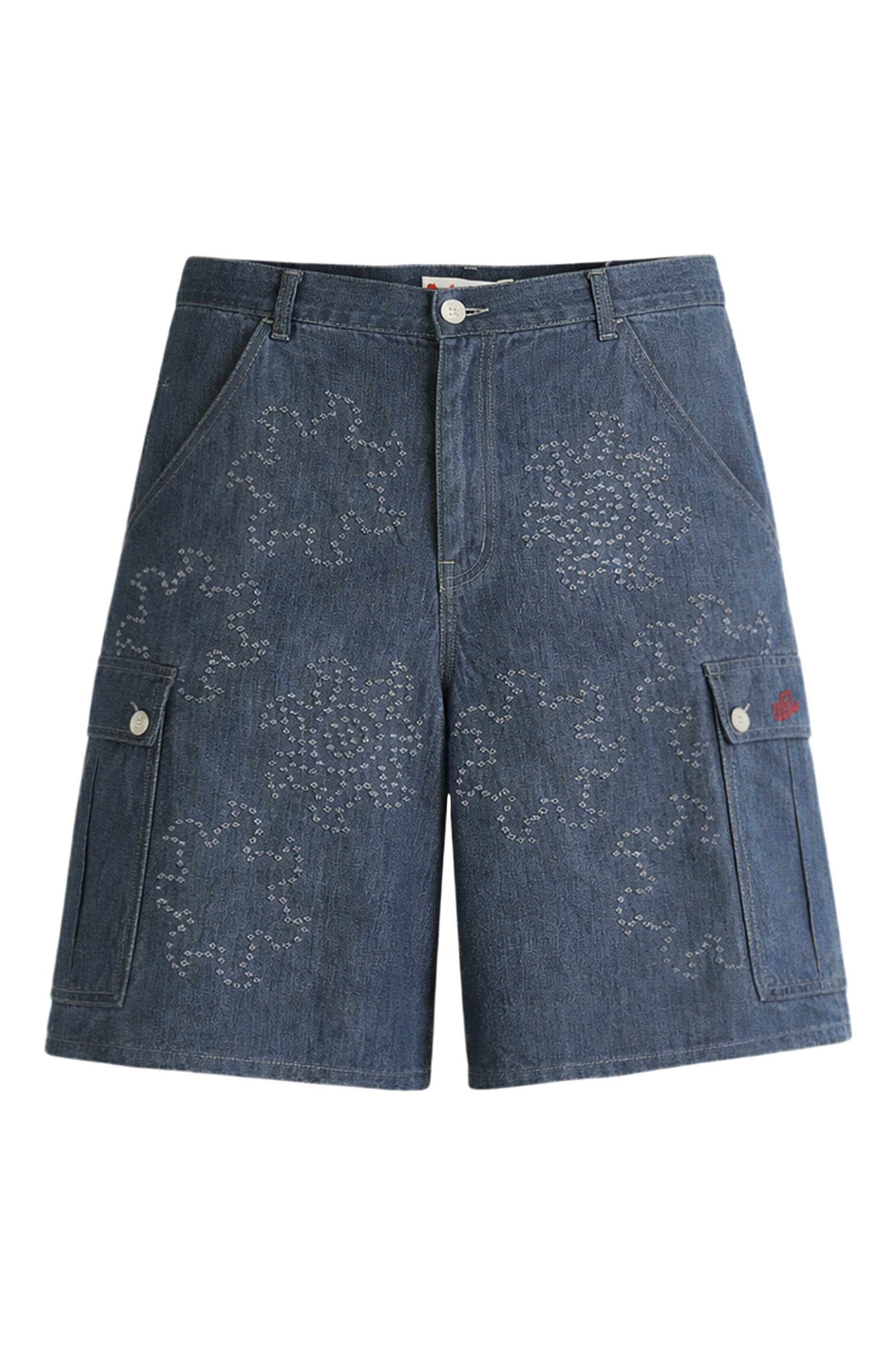 Logo Embroidered Shorts