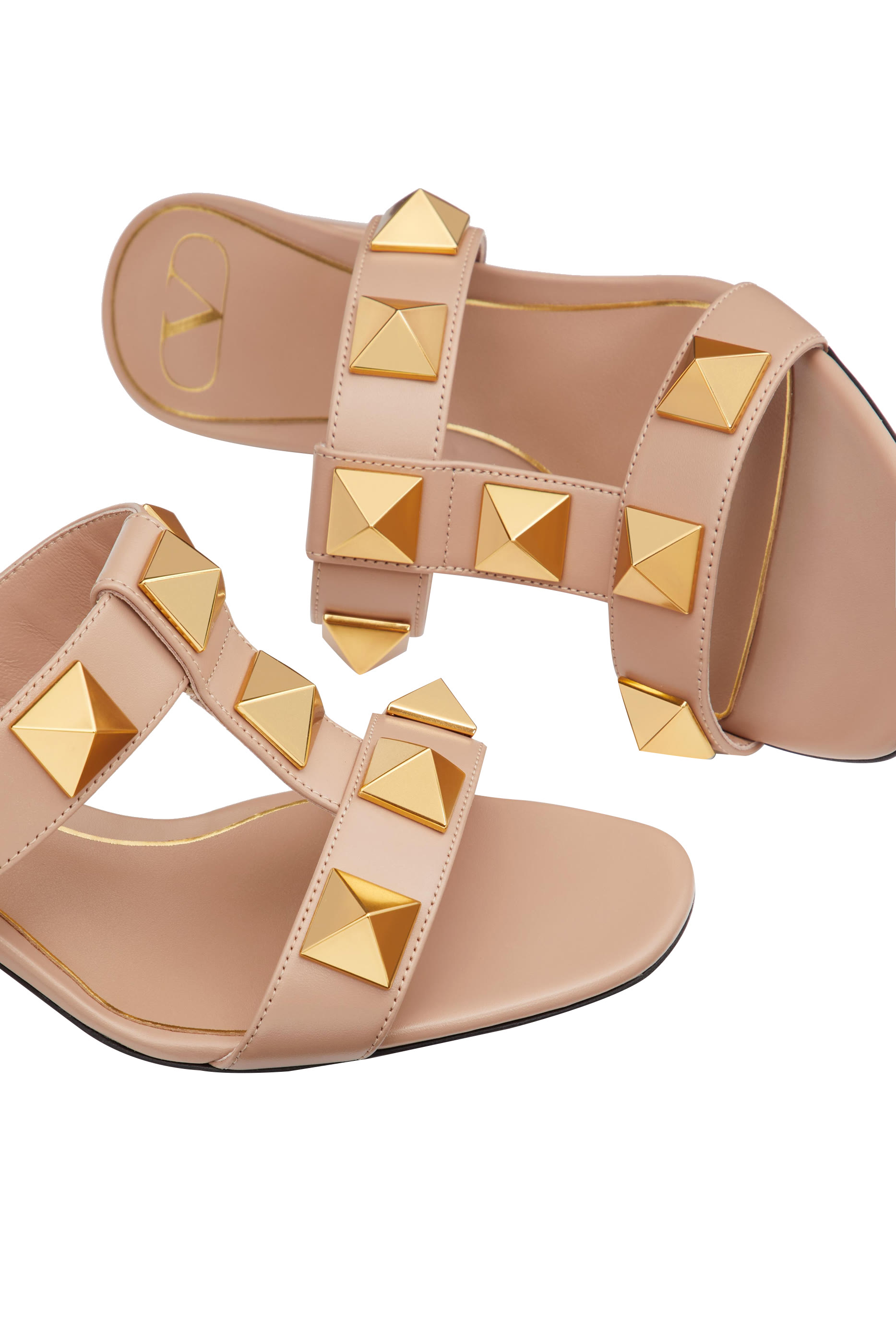 Valentino Garavani Roman Stud 60 Leather Sandals