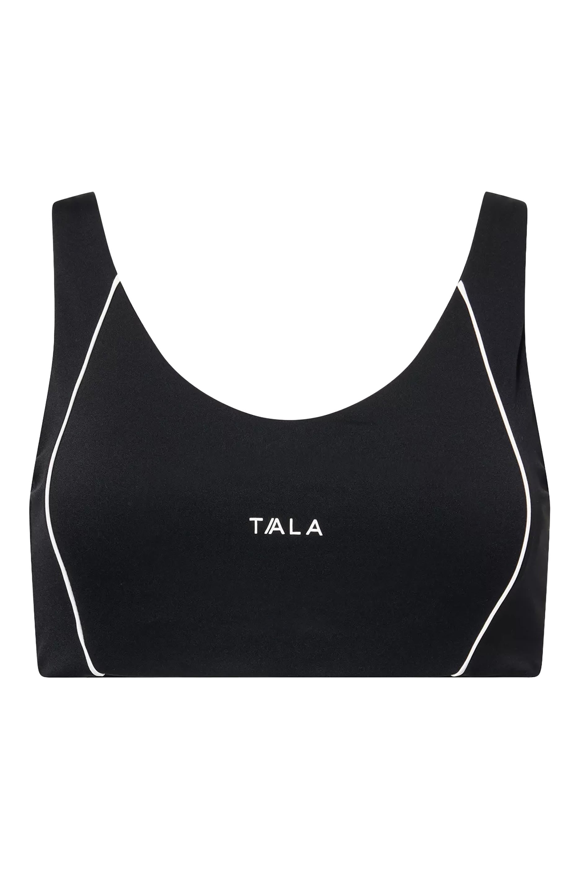 SkinLuxe Contrast Piping Sports Bra
