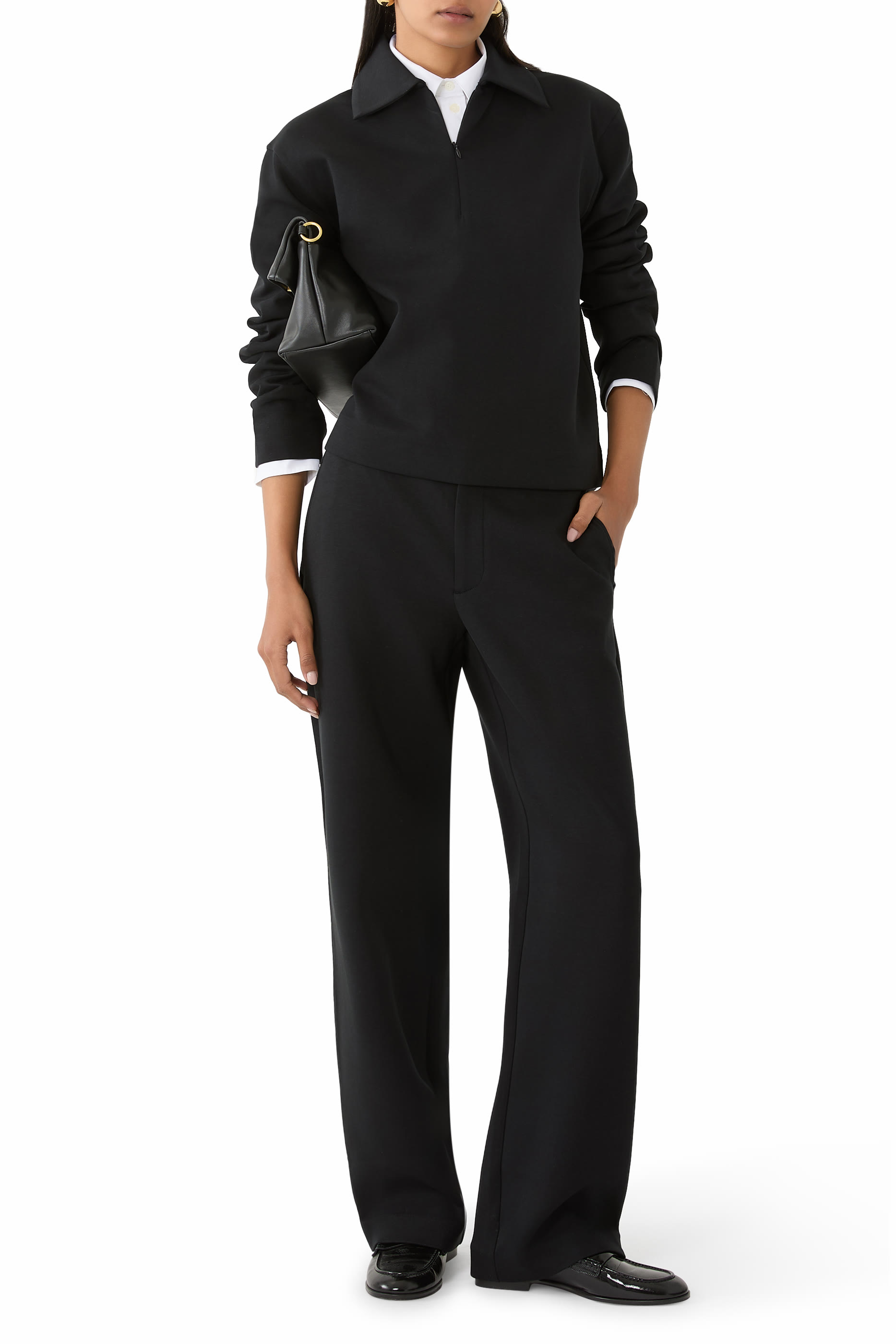 Cotton-Blend Trousers 