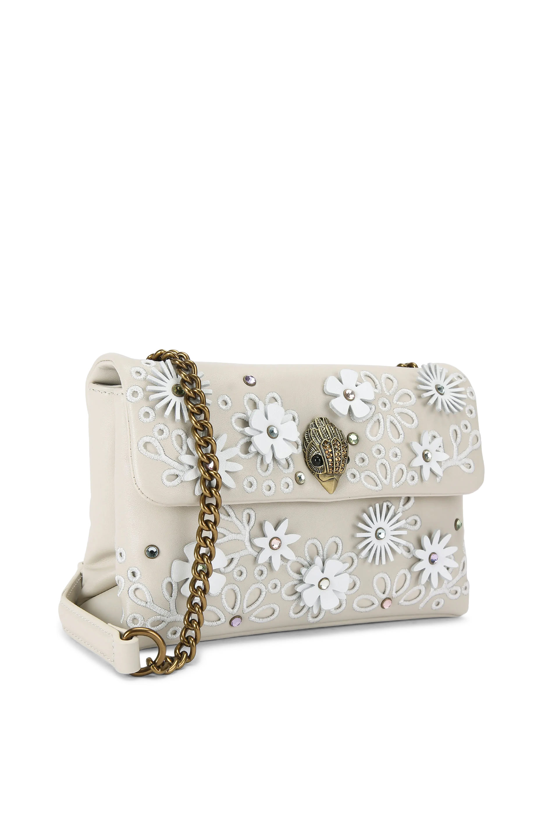 Medium Kensington Flower Shoulder Bag