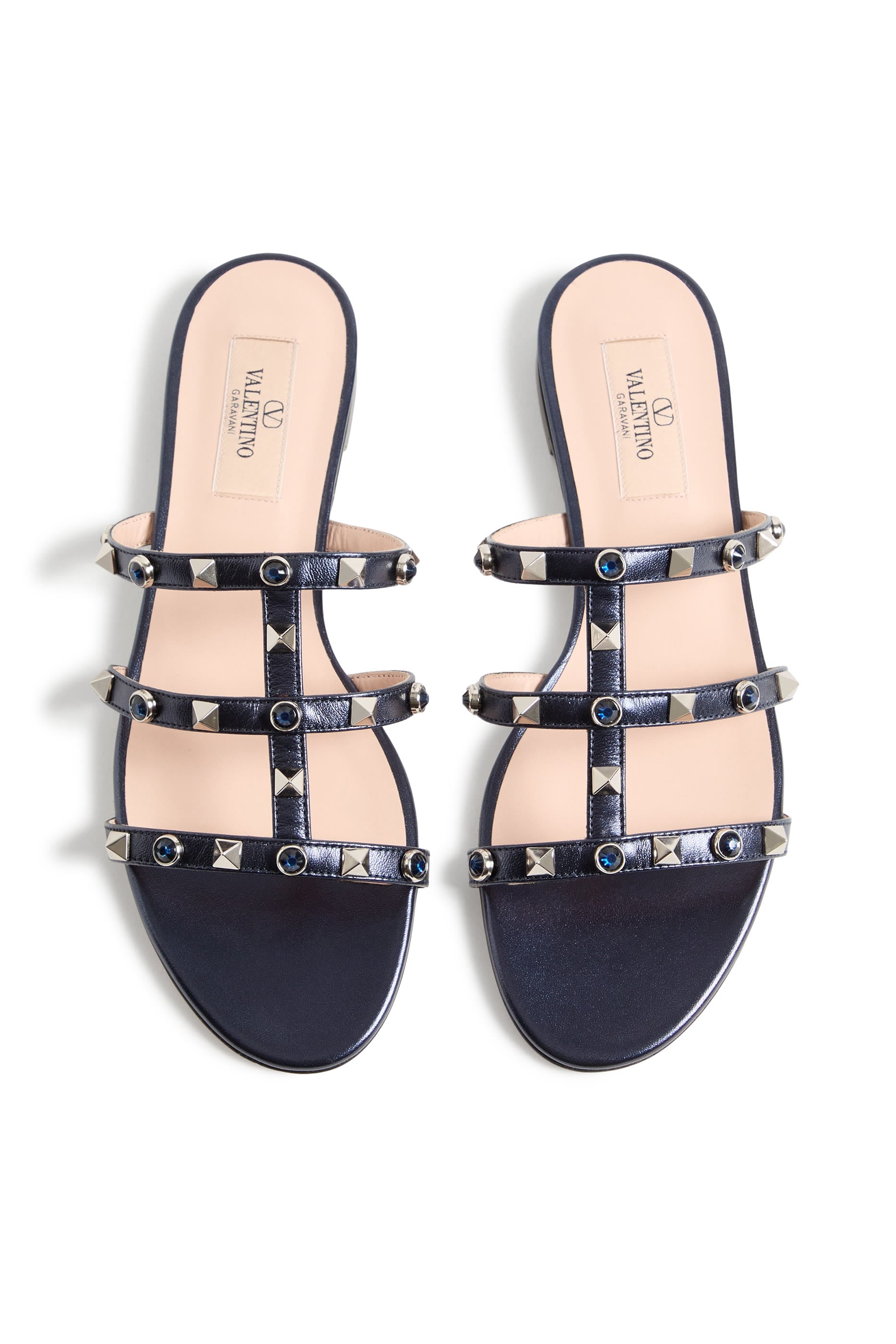 Rockstud Flat Slide Sandals 5