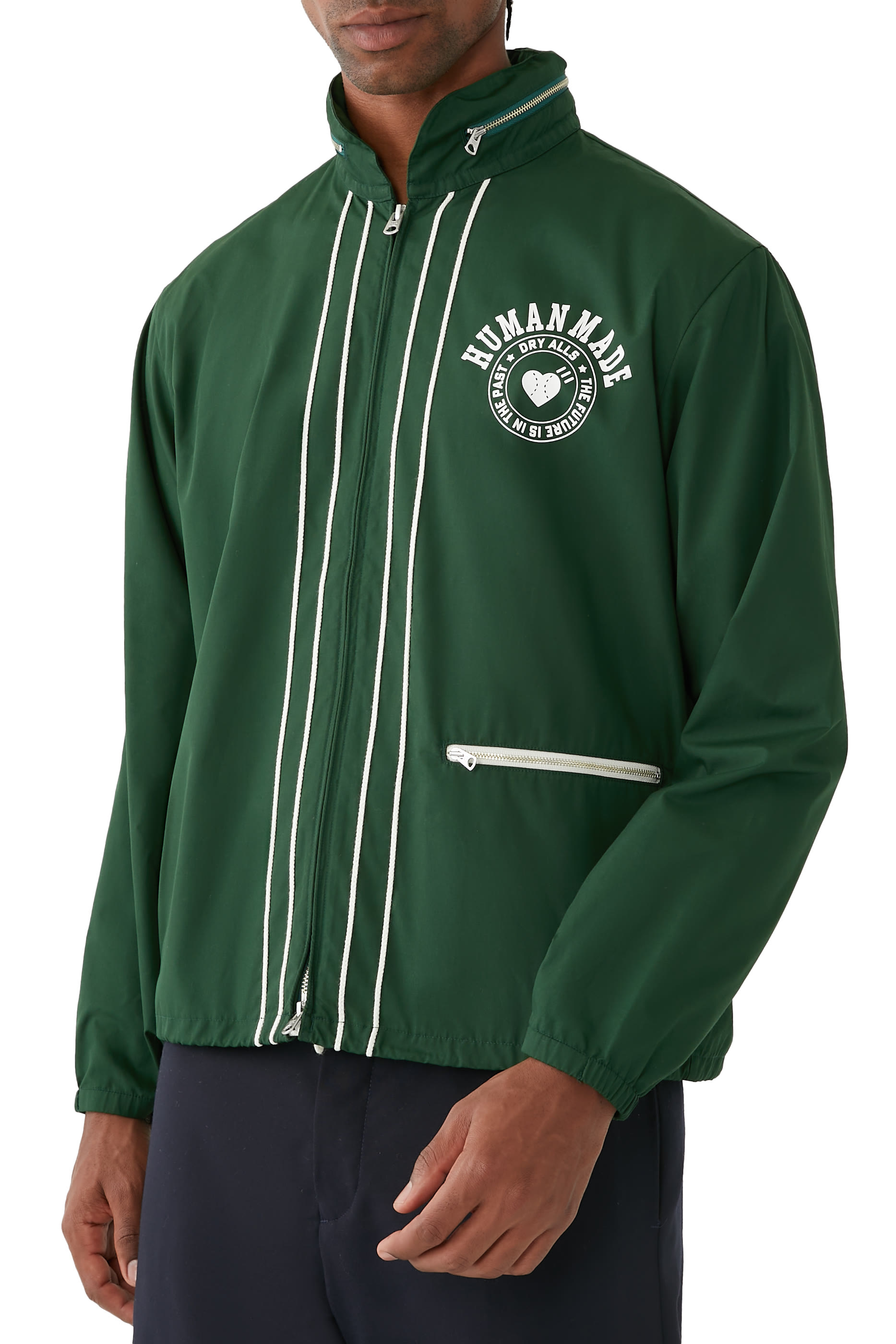 Long Sleeves Cotton Blouson