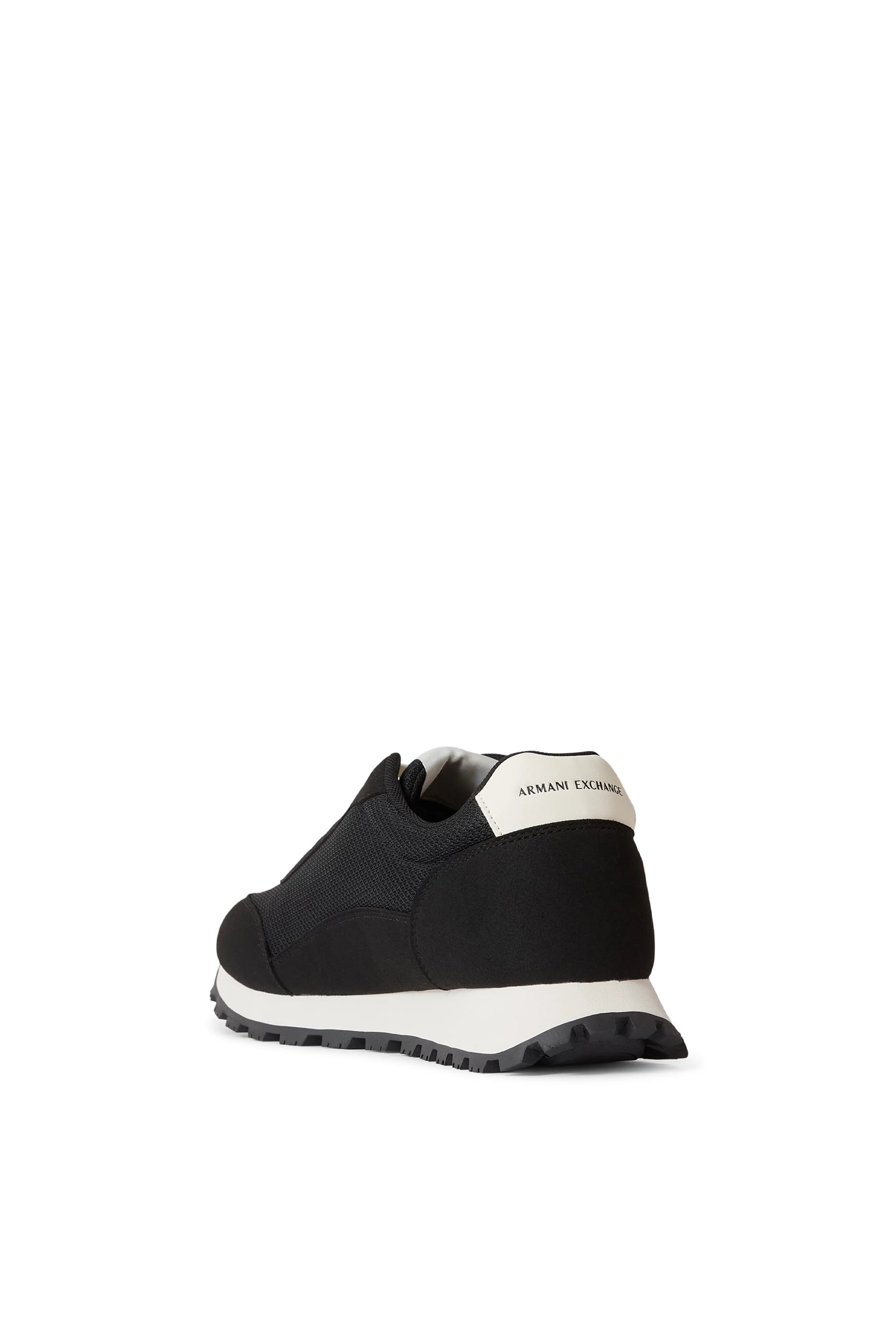 Drop Side AX Logo Low-Top Sneakers