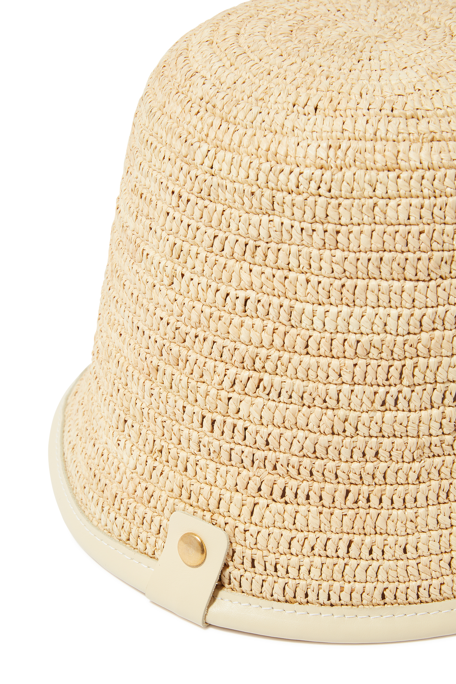 Le Bob Soli Raffia Bucket Hat
