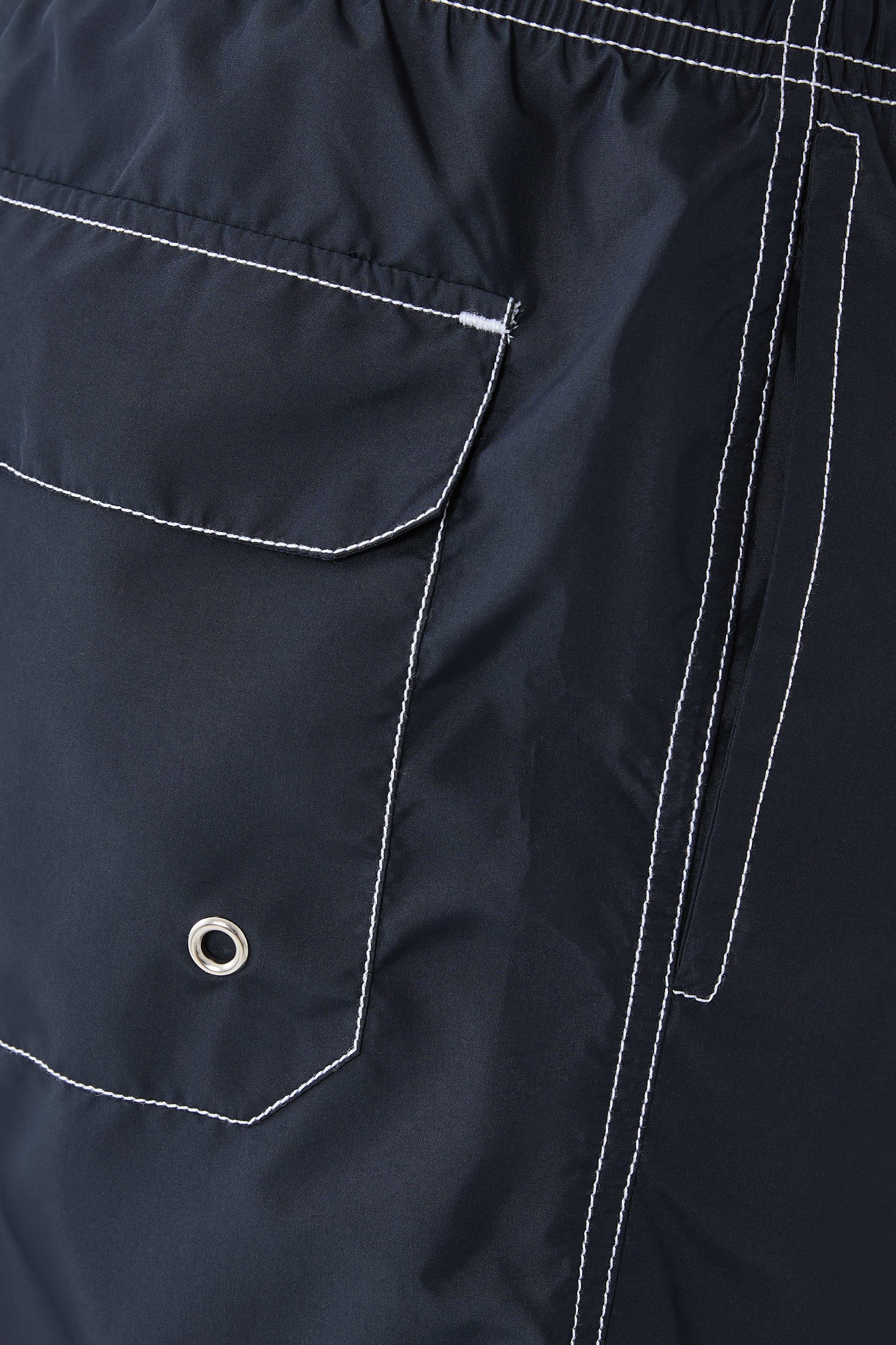 Contrast Stitch Swim Shorts