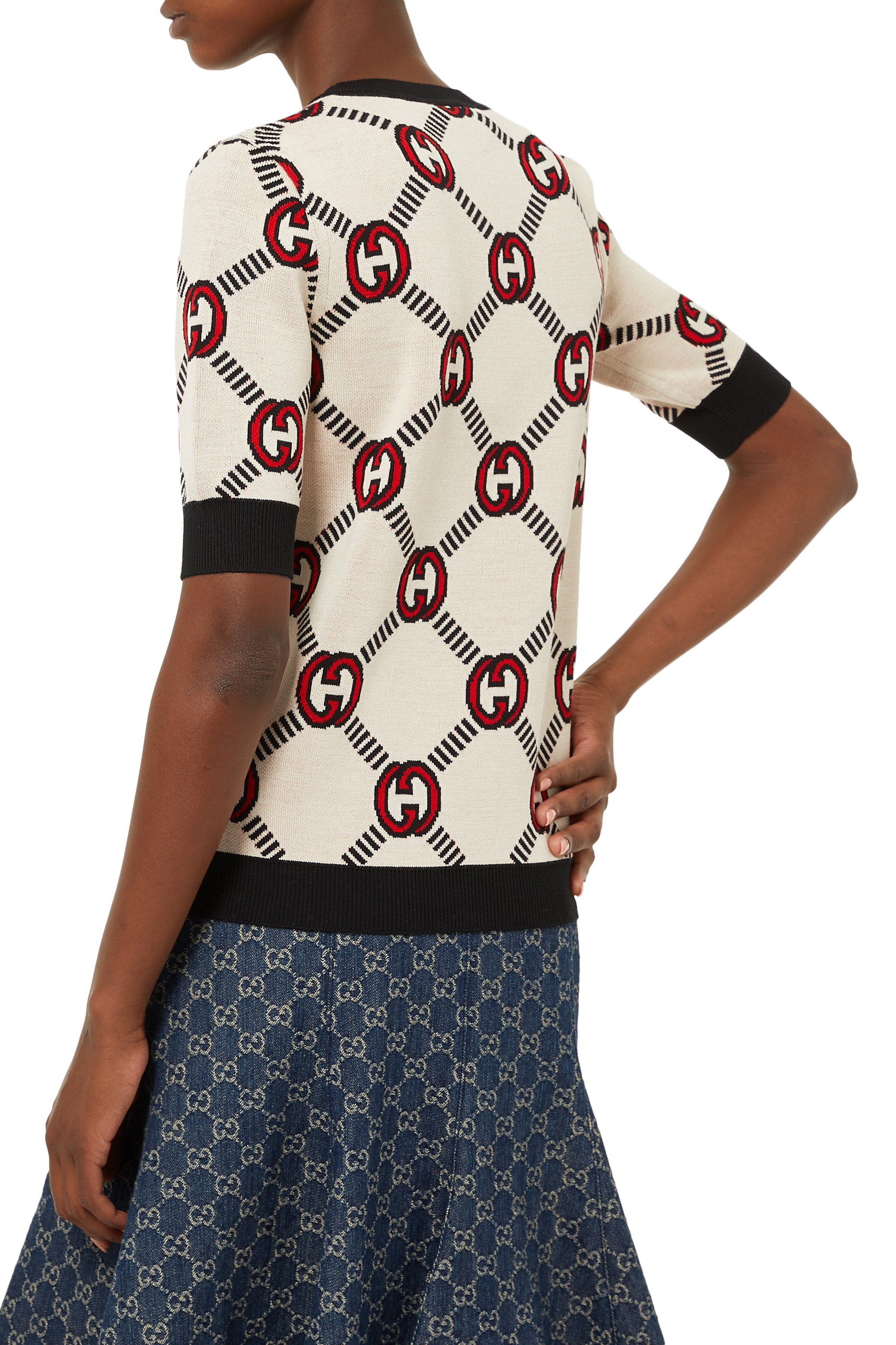 Reversible Interlocking G Wool Jumper