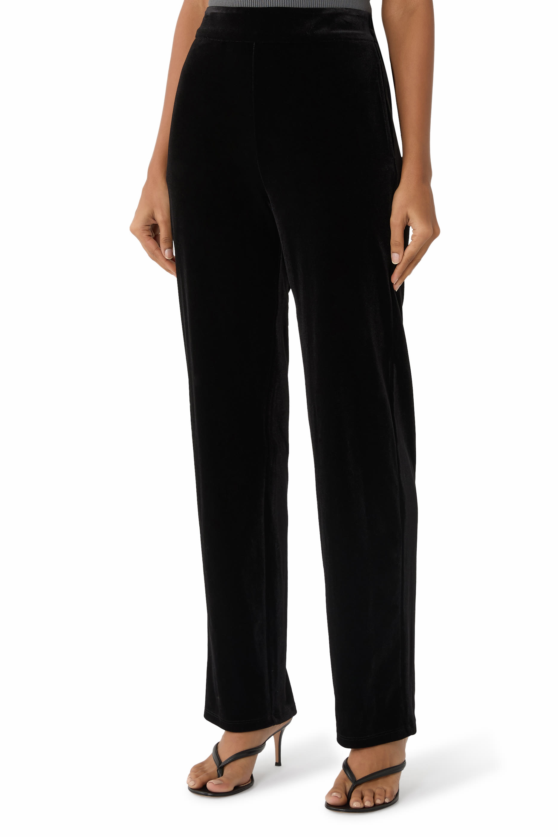  Velvet Straight Leg Pants