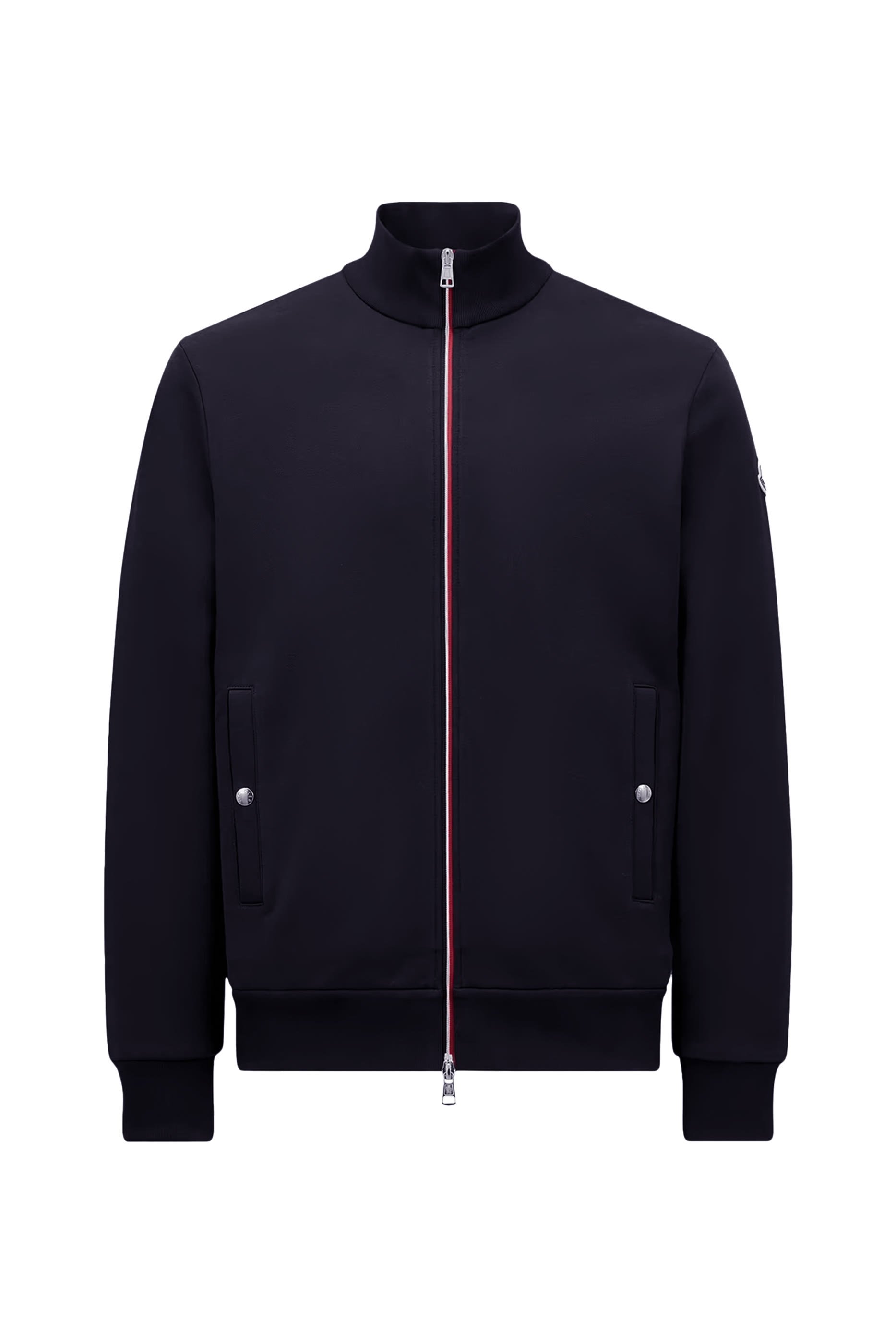  Padded Zip-Up Cardigan