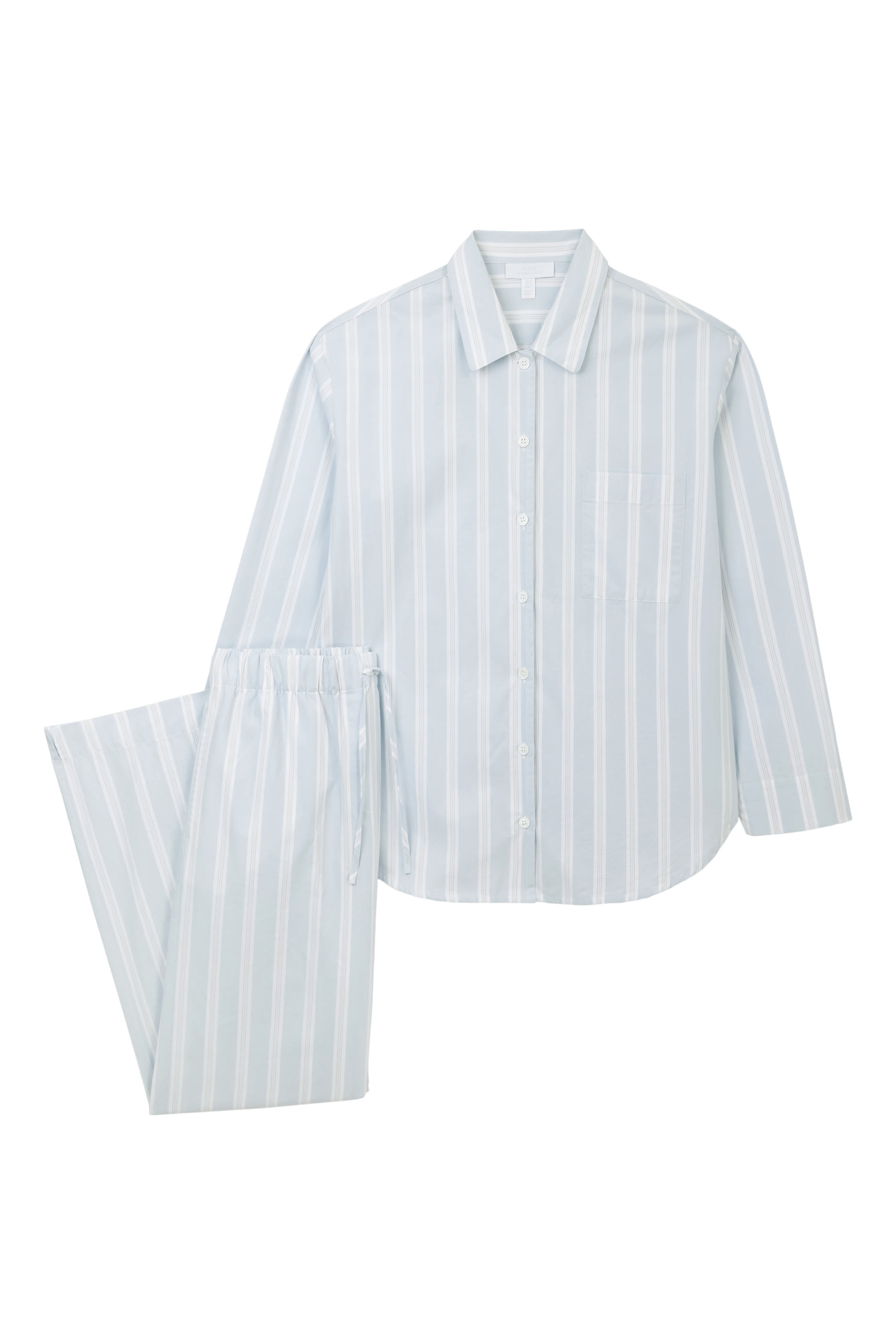 Striped Cotton Pajama Set