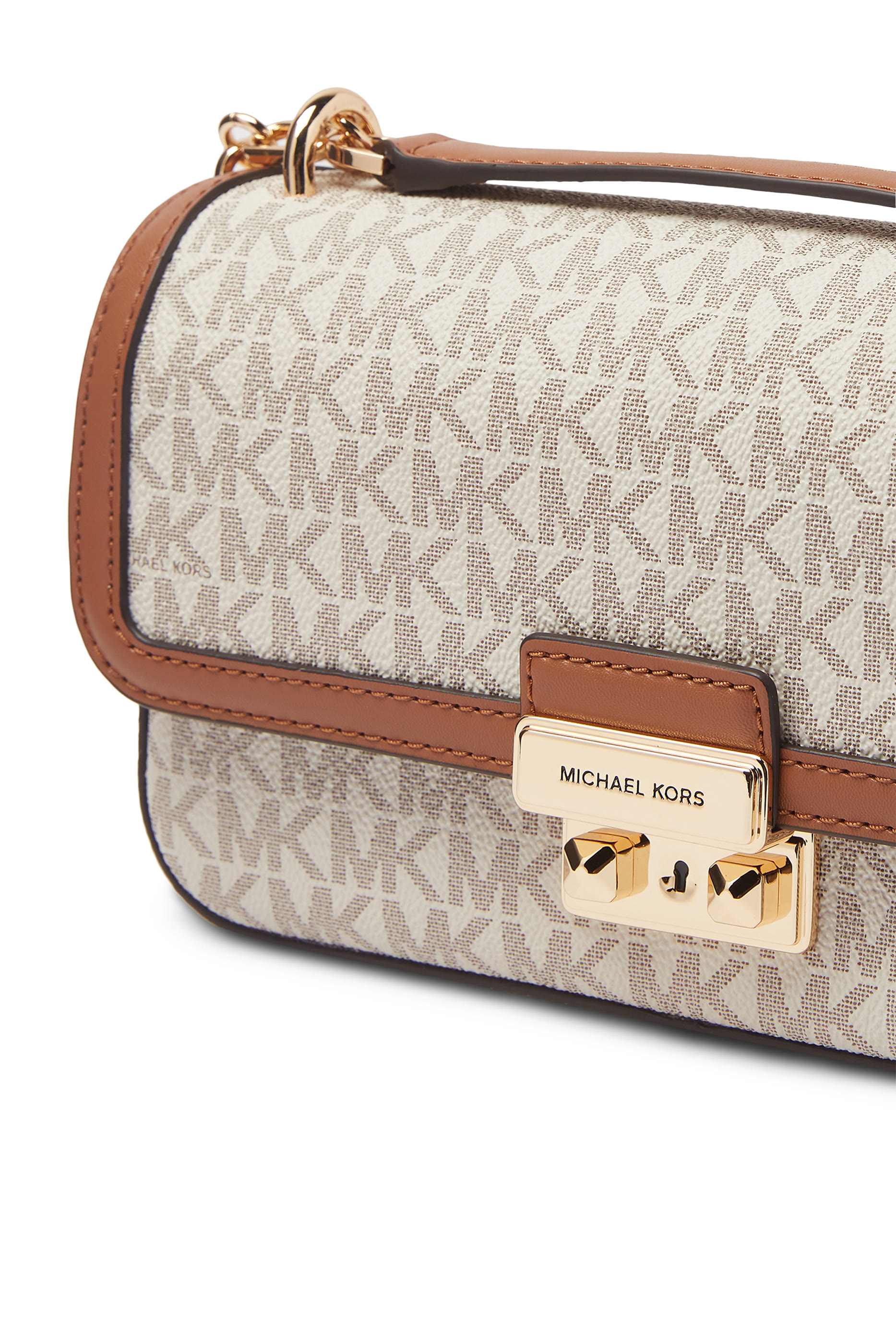 Tribeca Large Signature Logo Convertible Crossbody Bag